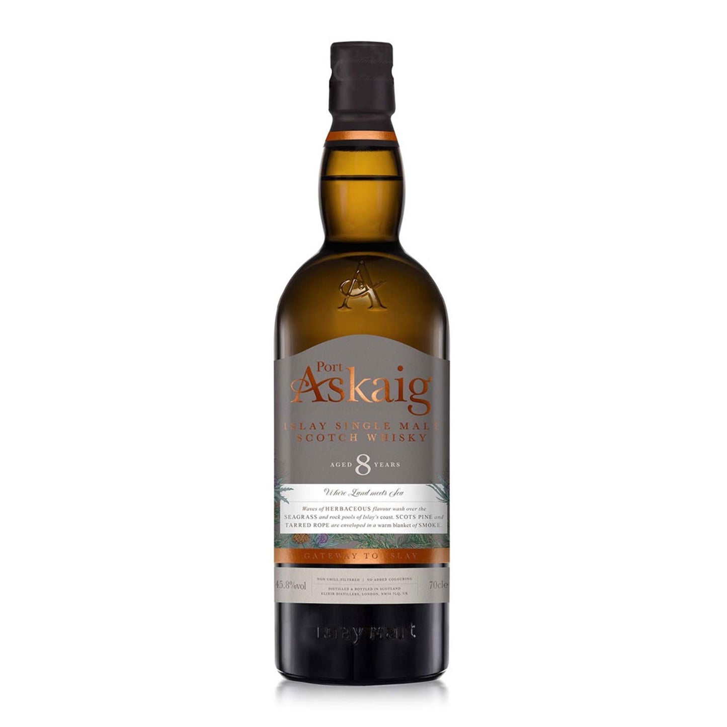 Port Askaig 8 Year Old Islay Single Malt Whisky 70cl