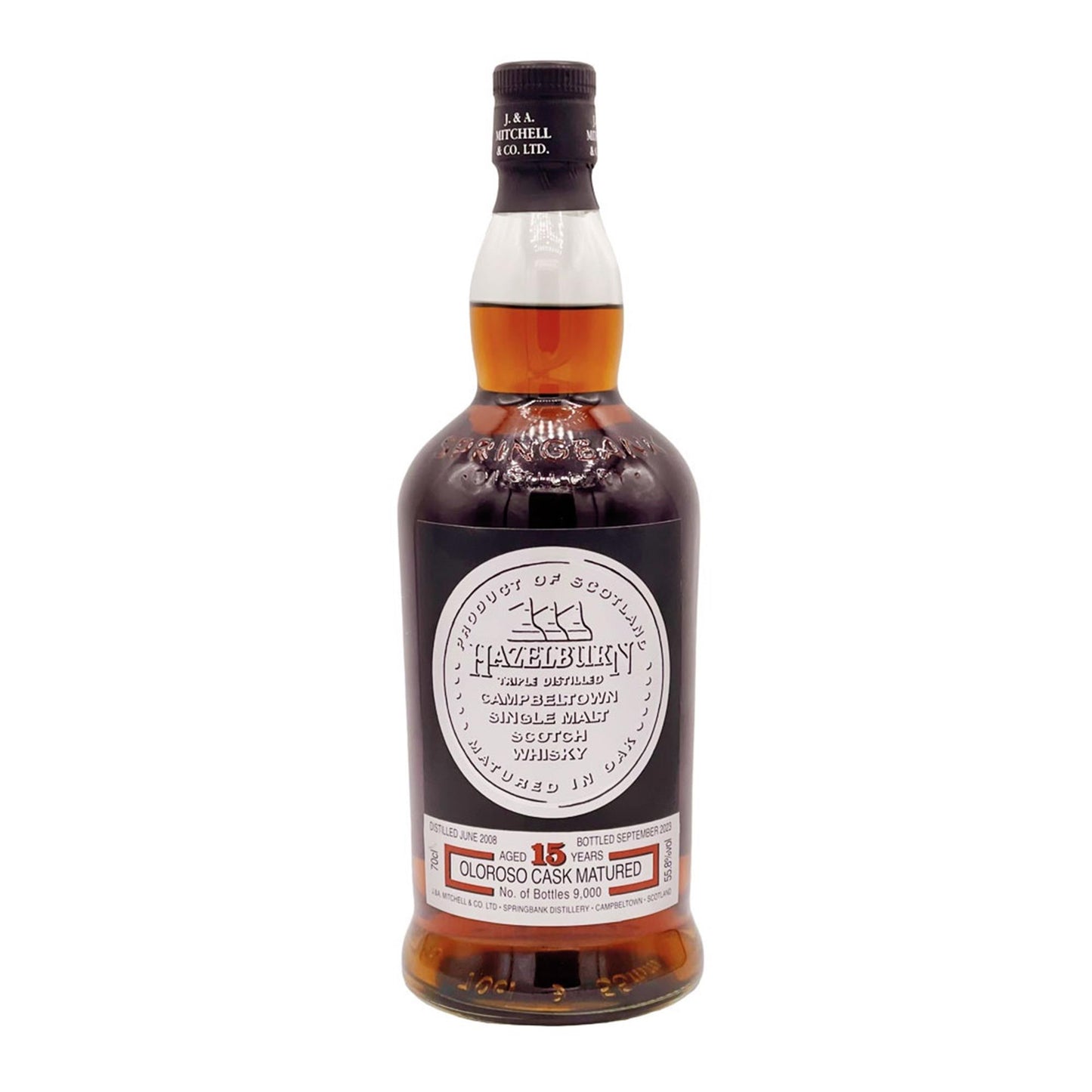 Hazelburn 15 Year Old Sherry Cask Matured 55.8% 2023 Release 70cl