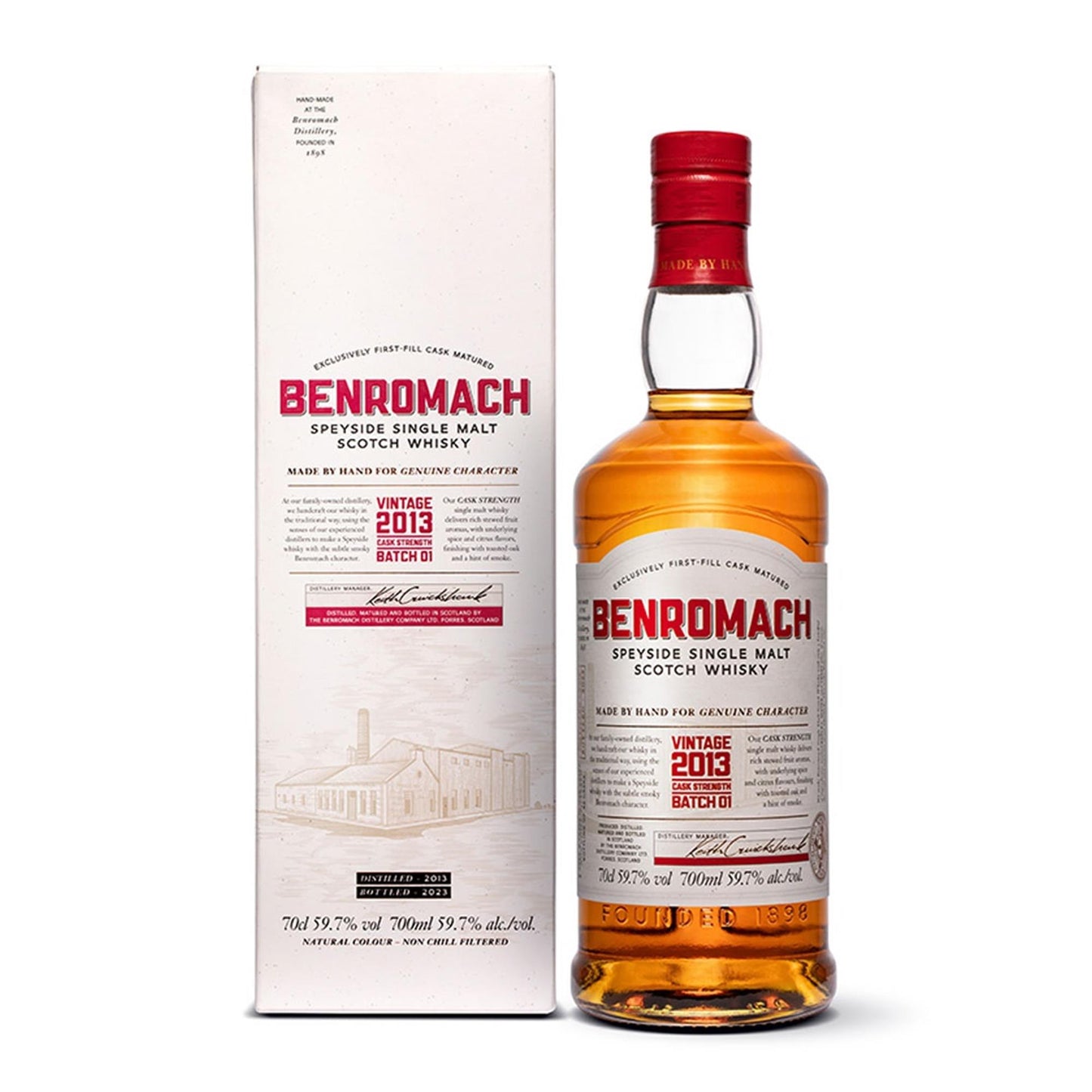 Benromach Cask Strength Vintage 2013 Batch 1 70cl