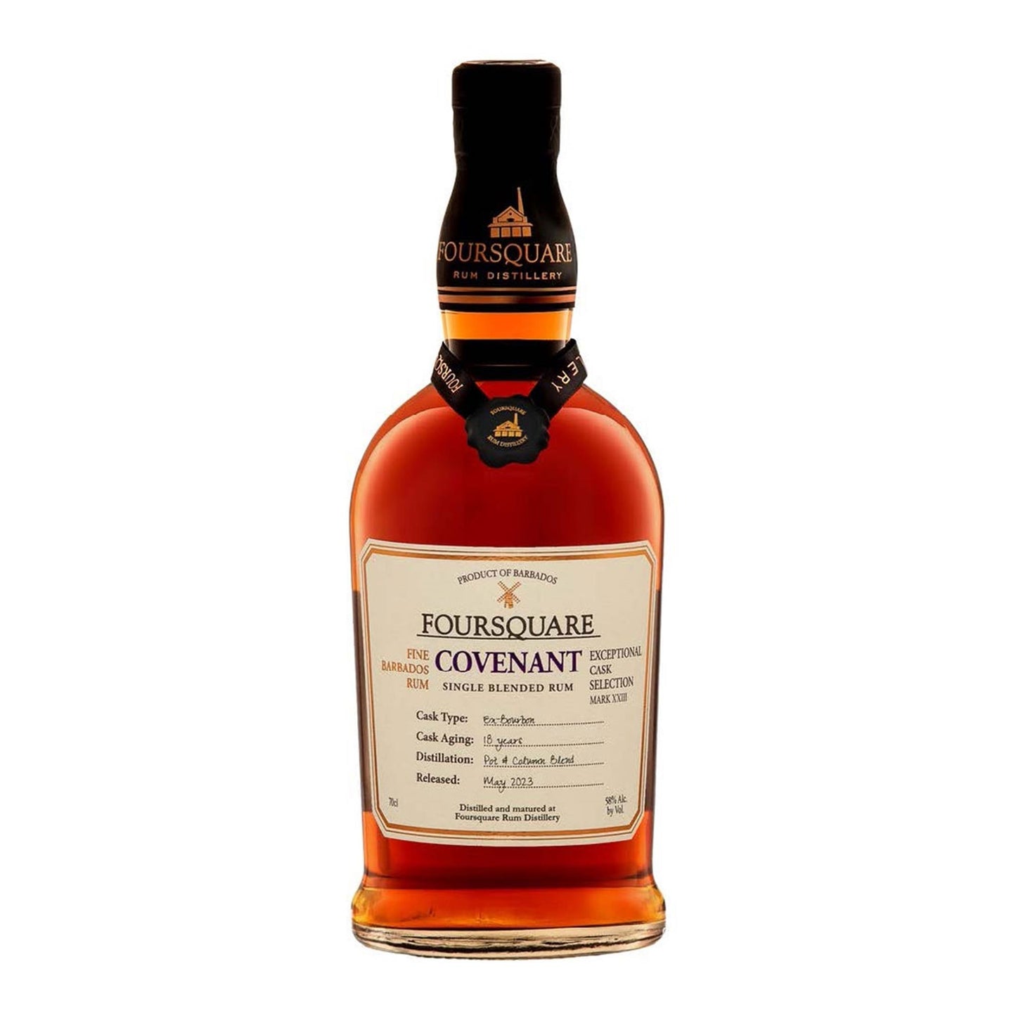 Foursquare Covenant 18 Year Old Exceptional Cask Selection 70cl