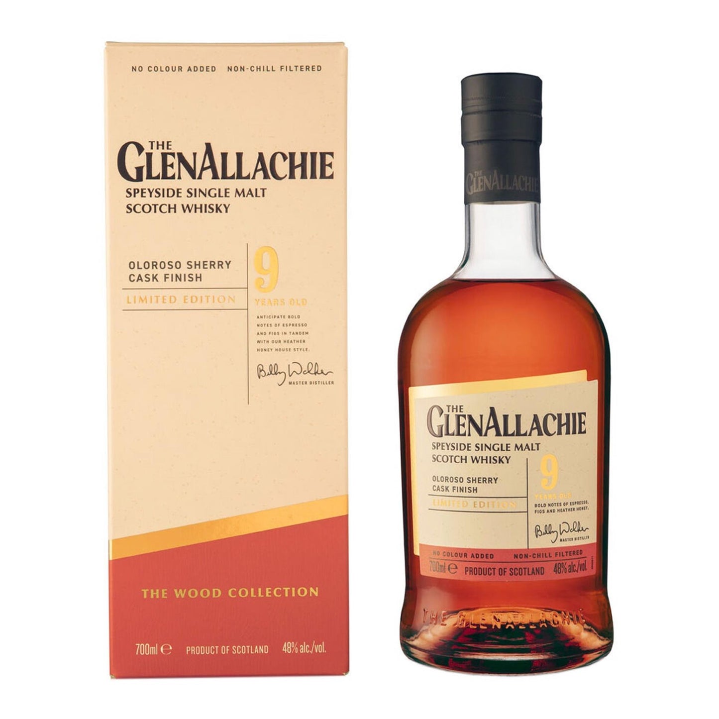 GlenAllachie 9 Year Old Oloroso Sherry Cask Finish 70cl