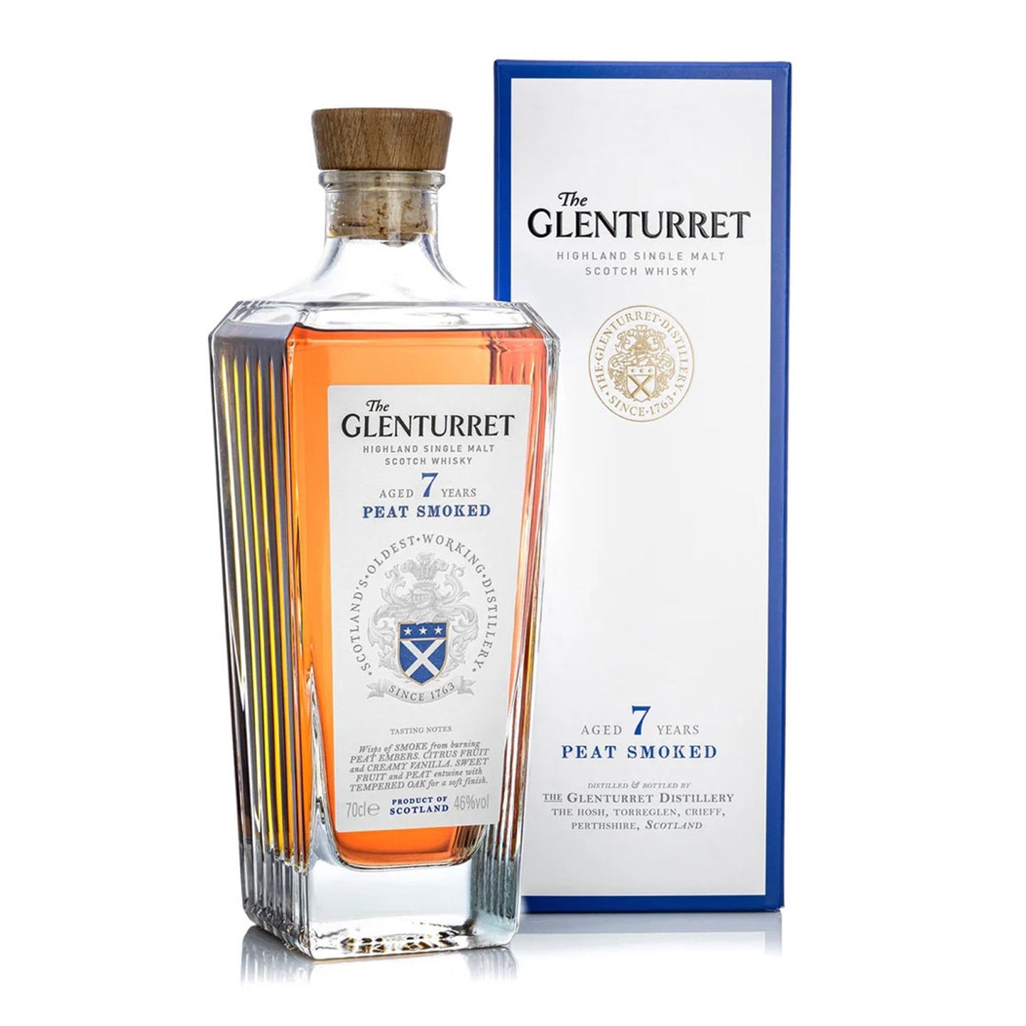 The Glenturret 7 Year Old Peat Smoke 2024 Release 70cl