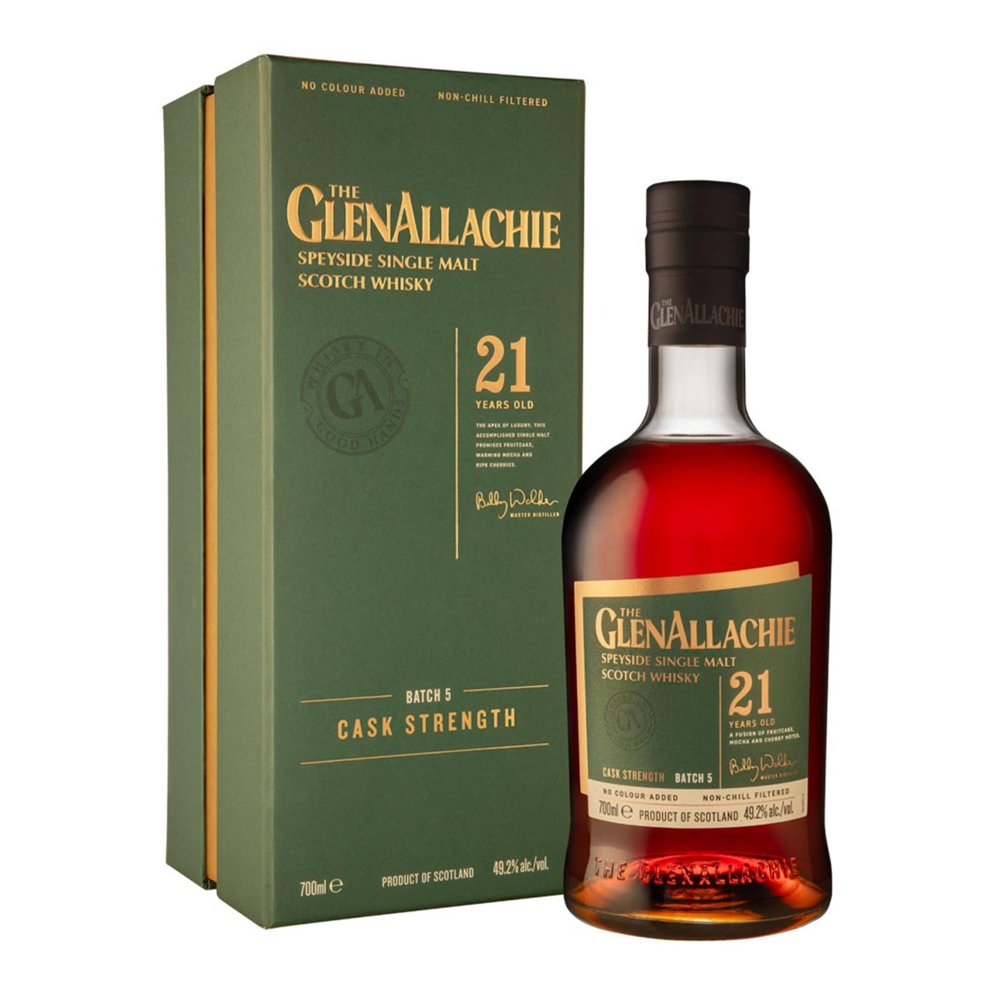 GlenAllachie 21 Year Old Batch #5 Single Malt Whisky 70cl