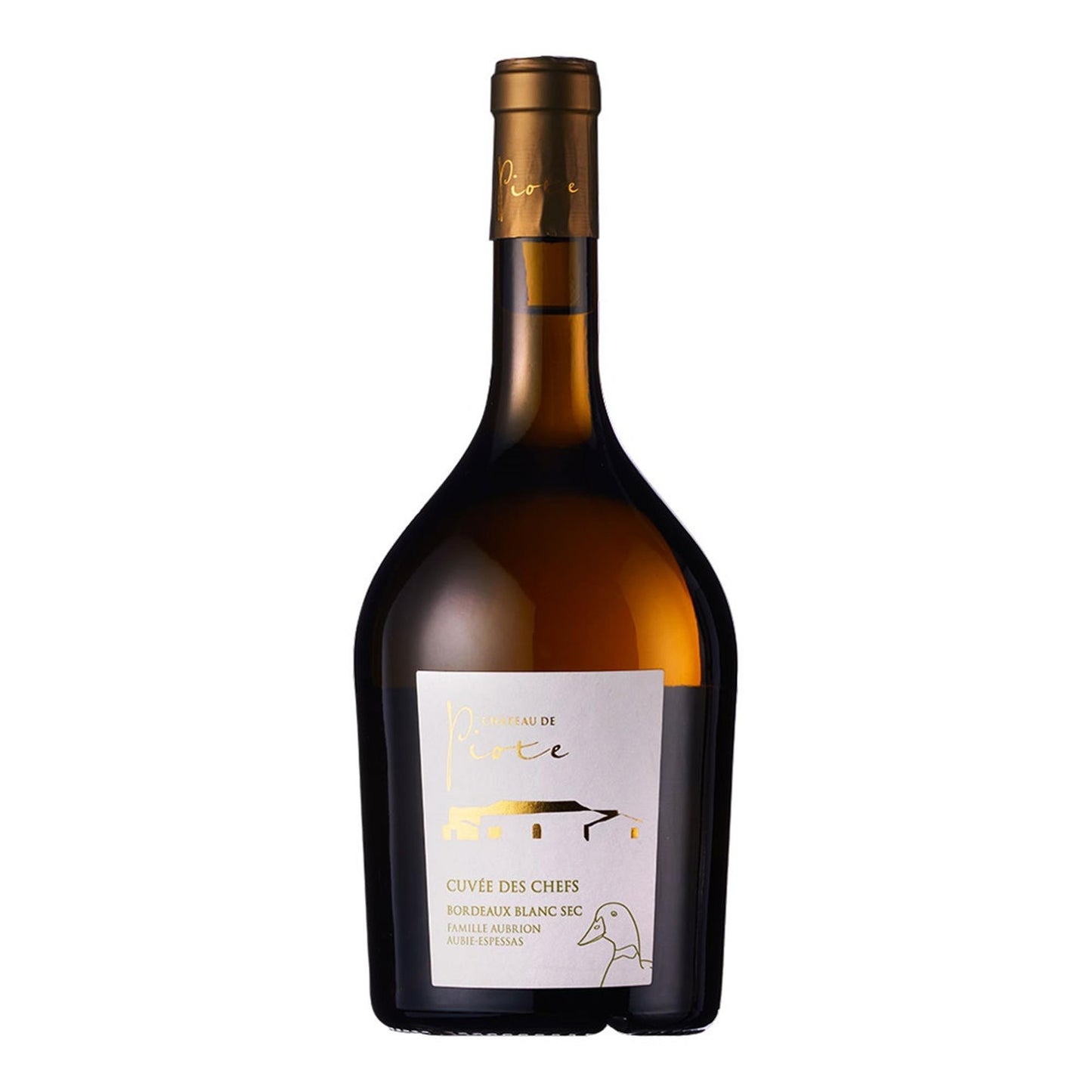 Chateau de Piote Cuvee des Chefs Bordeaux Blanc Sec 2022 Organic Biodynamic 75cl