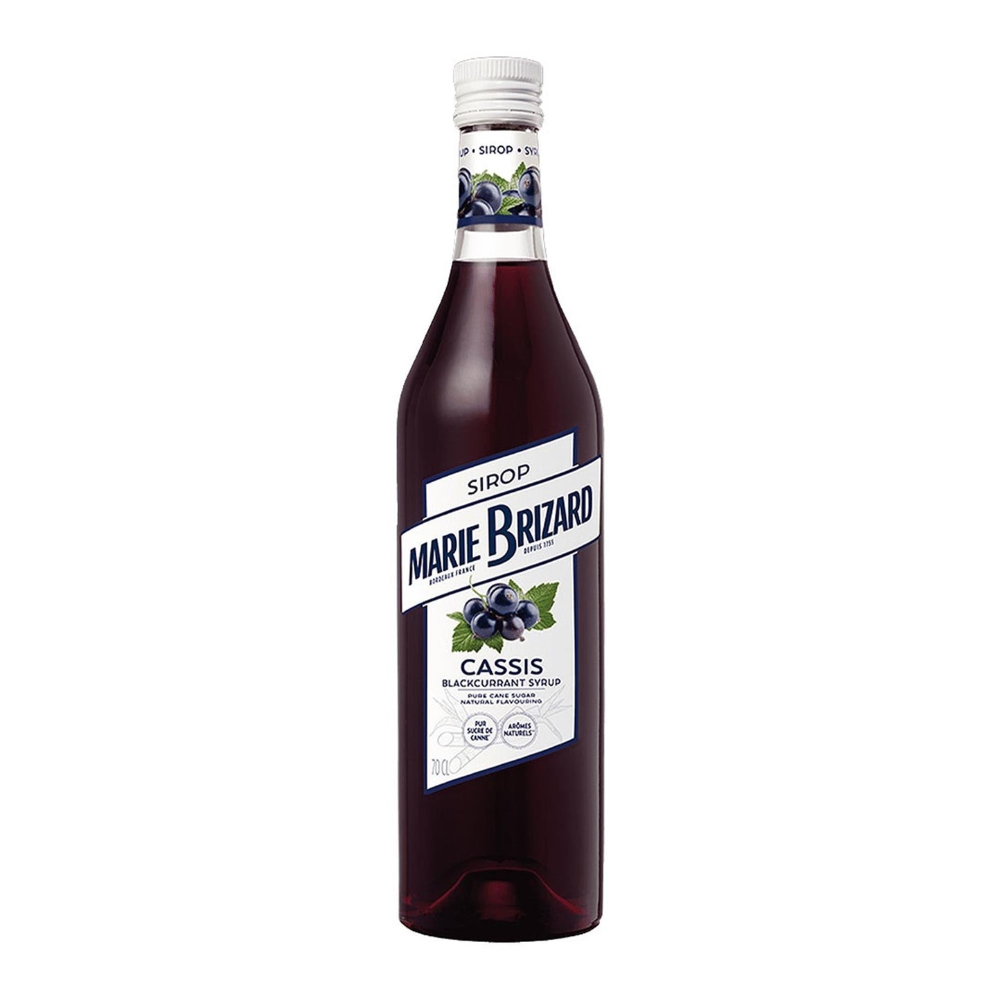 Marie Brizard Cassis (Blackcurrant) Syrup 70cl