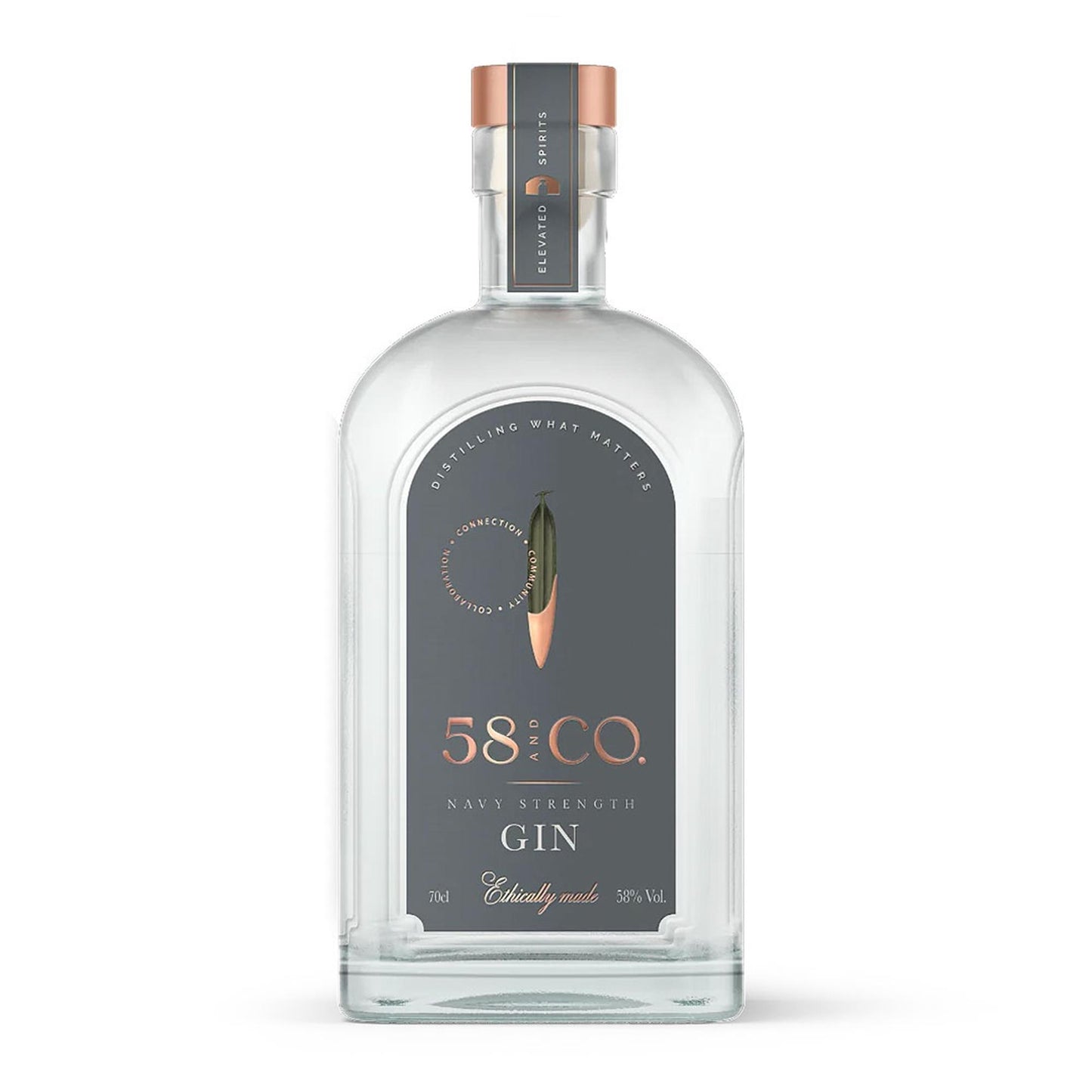58 And Co Navy Strength Gin 70cl