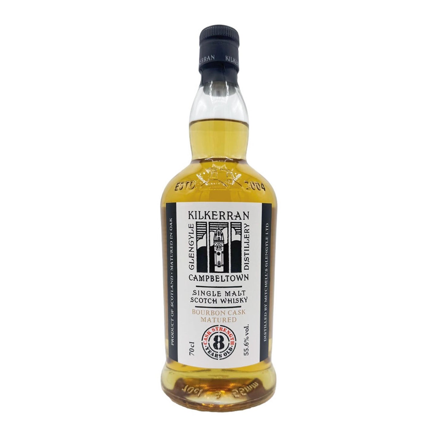 Kilkerran 8 Year Old Bourbon Cask 55.6% 2025 Release 70cl