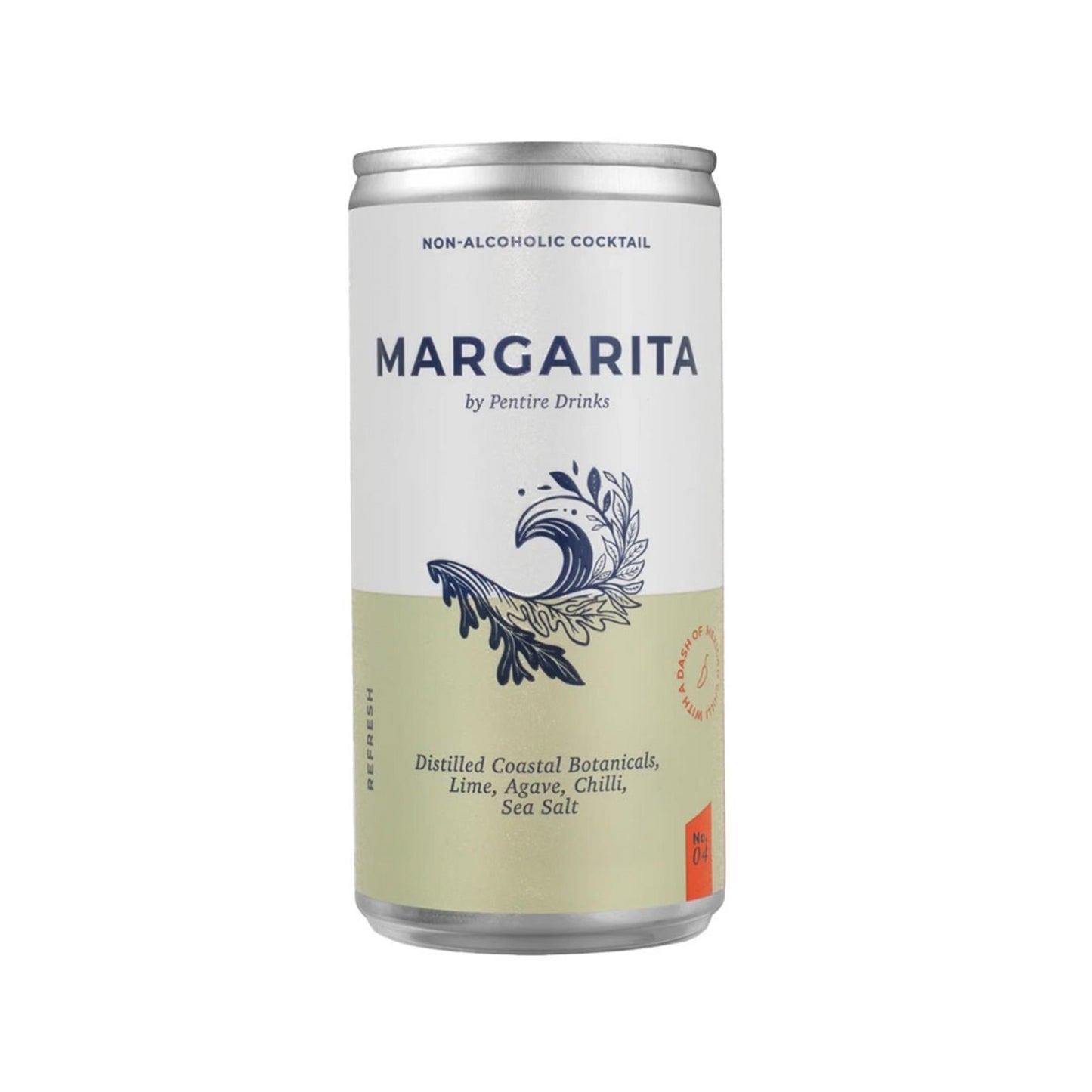 Pentire Margarita Cornish Non Alcoholic RTD Cocktail 200ml