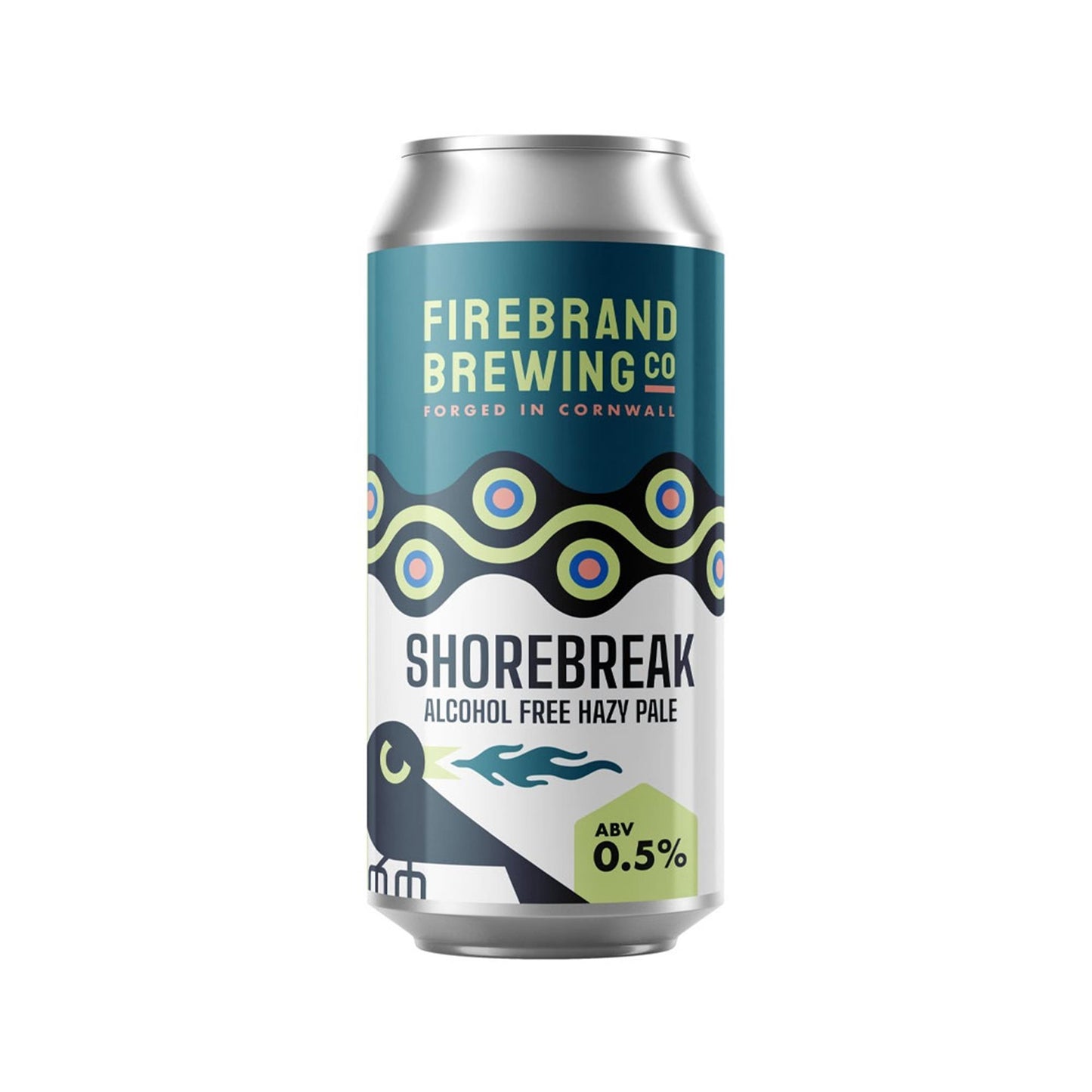 Firebrand Shorebreak Alcohol Free Hazy Pale 440ml