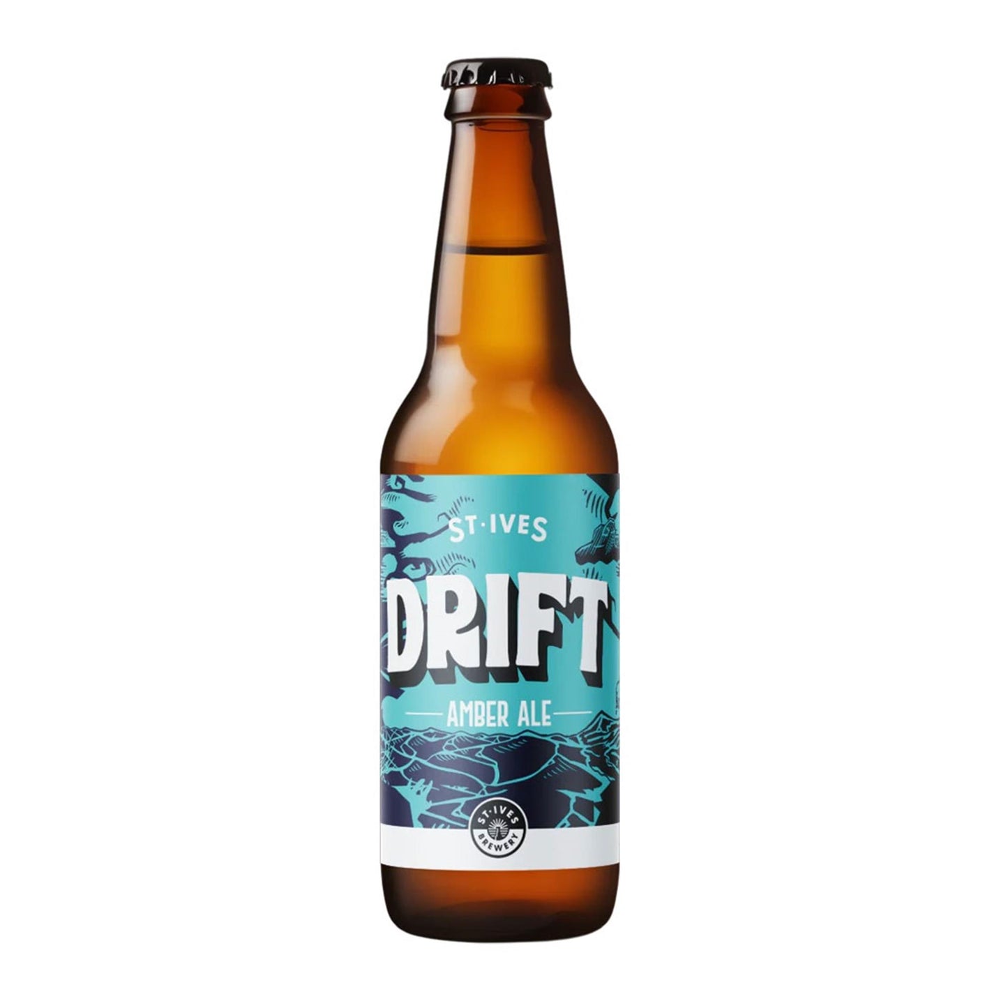 St Ives Brewery Drift Amber Ale 500ml