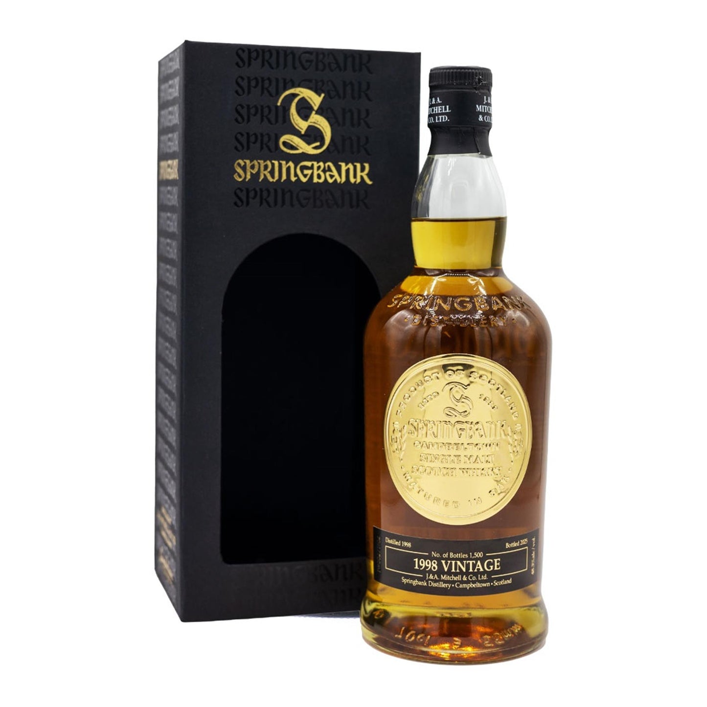 Springbank Vintage 1998 Single Malt Whisky 70cl