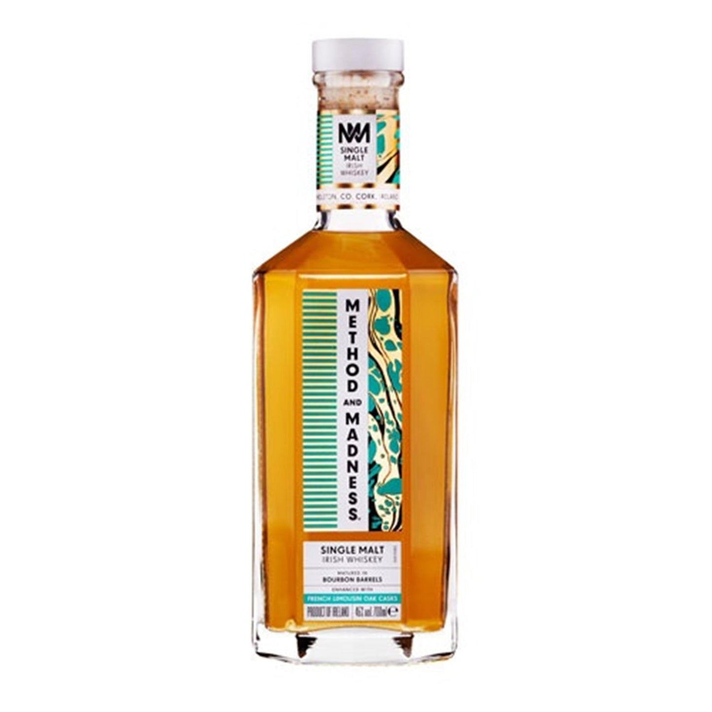 Method & Madness Single Malt Irish Whiskey French Limousin Oak 70cl