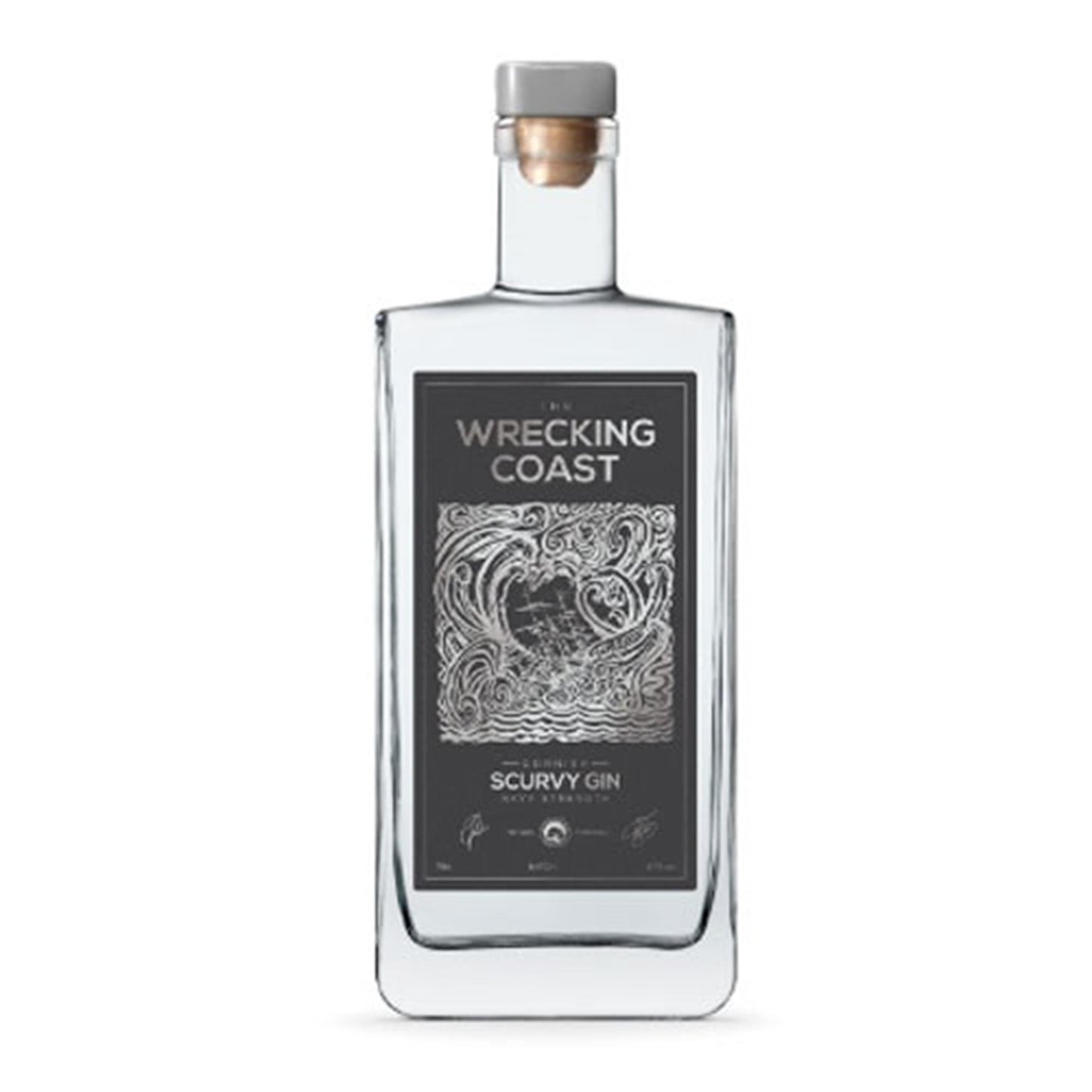 Wrecking Coast Scurvy Gin Navy Strength 70cl