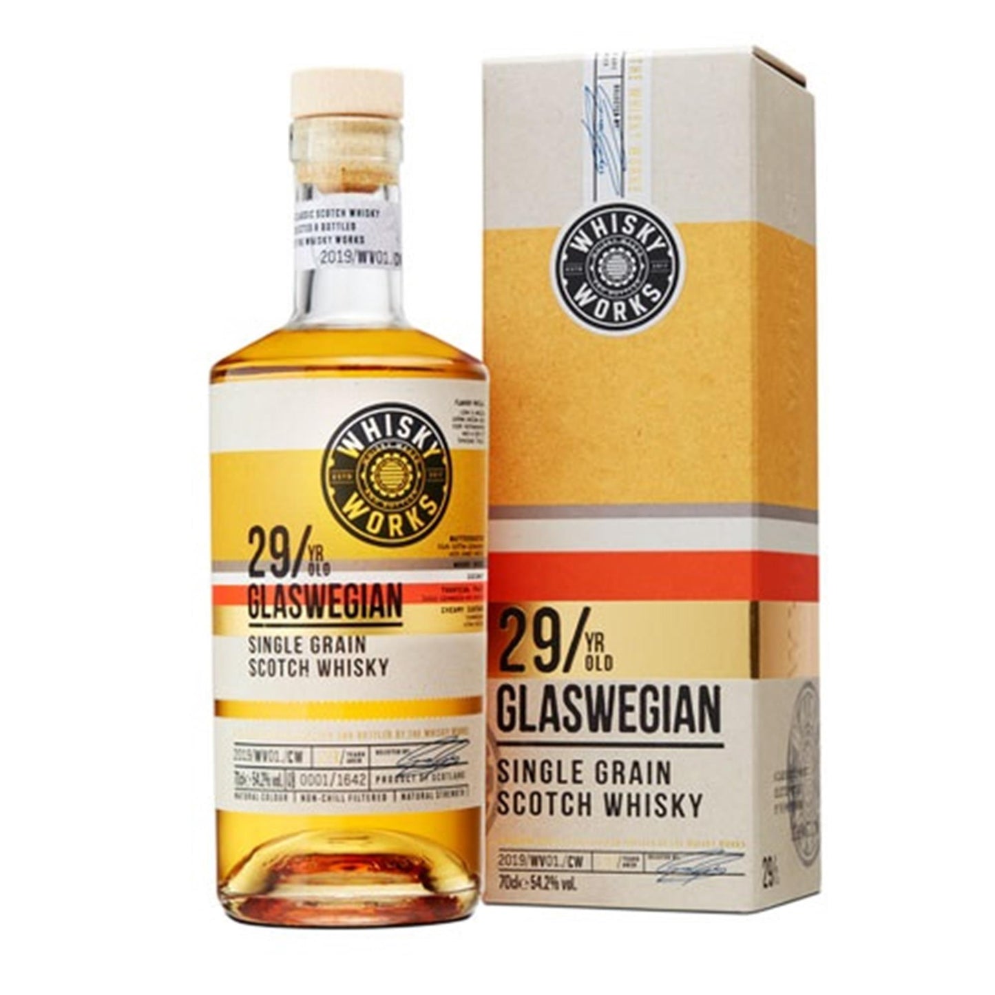 Whisky Works Glaswegian 29 Year Old Single Grain 54.2% 70cl