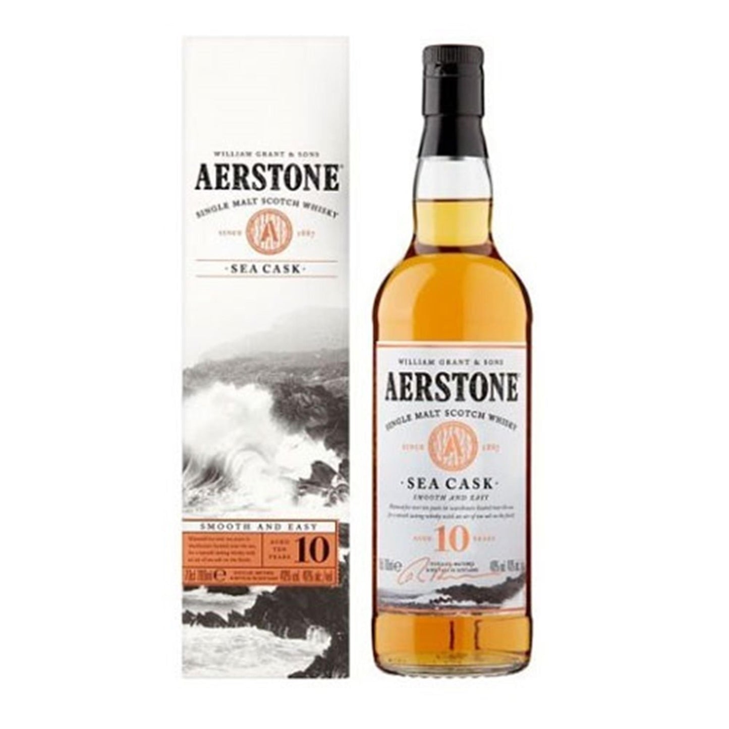 Aerstone Sea Cask 10 Year Old Single Malt Whisky 70cl