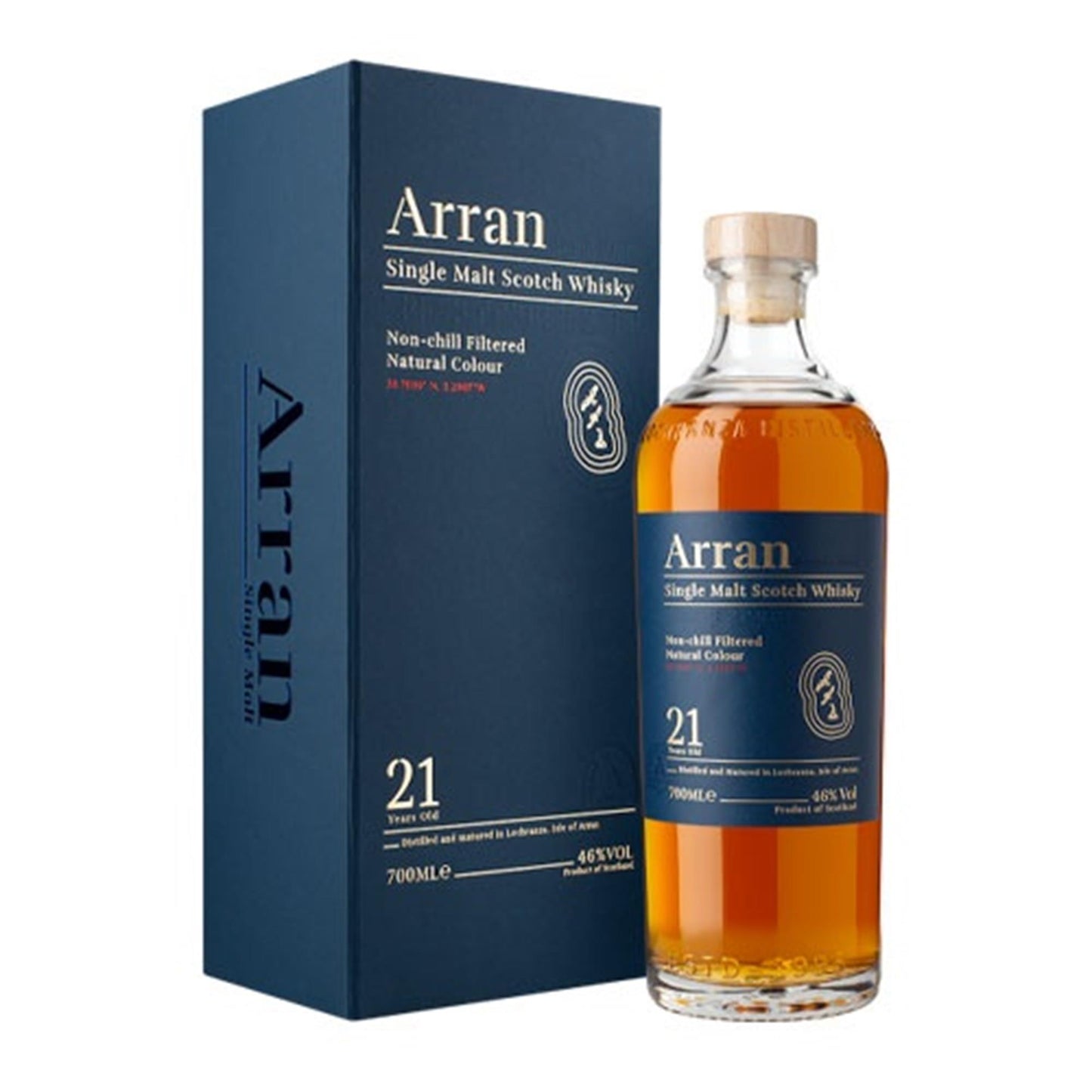 Arran 21 Year Old Single Malt Whisky 70cl