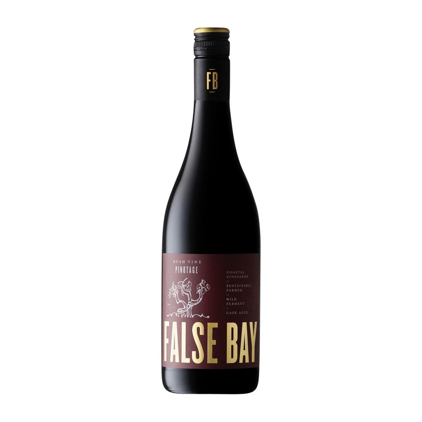 False Bay Bush Vine Pinotage 2021 75cl