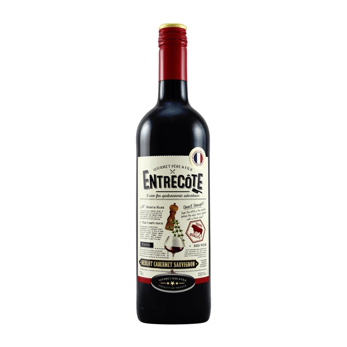 Entrecote Merlot Cabernet Syrah 2023 75cl