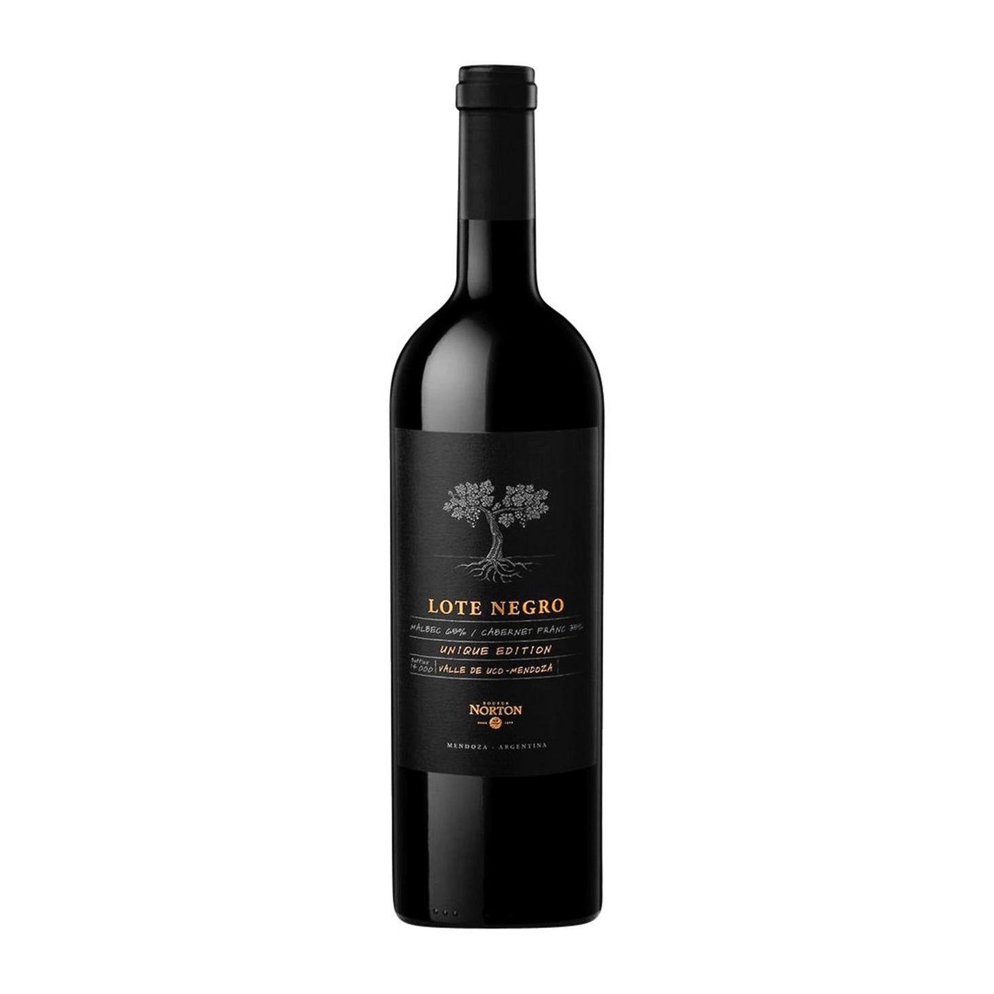Norton Lote Negro Unique Edition Malbec - Cabernet Franc 2017 75cl