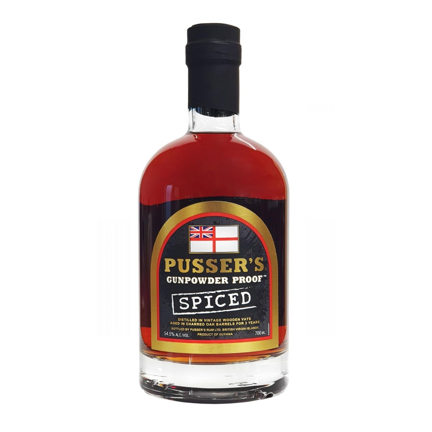 Pussers Gunpowder Proof Spiced Rum 70cl