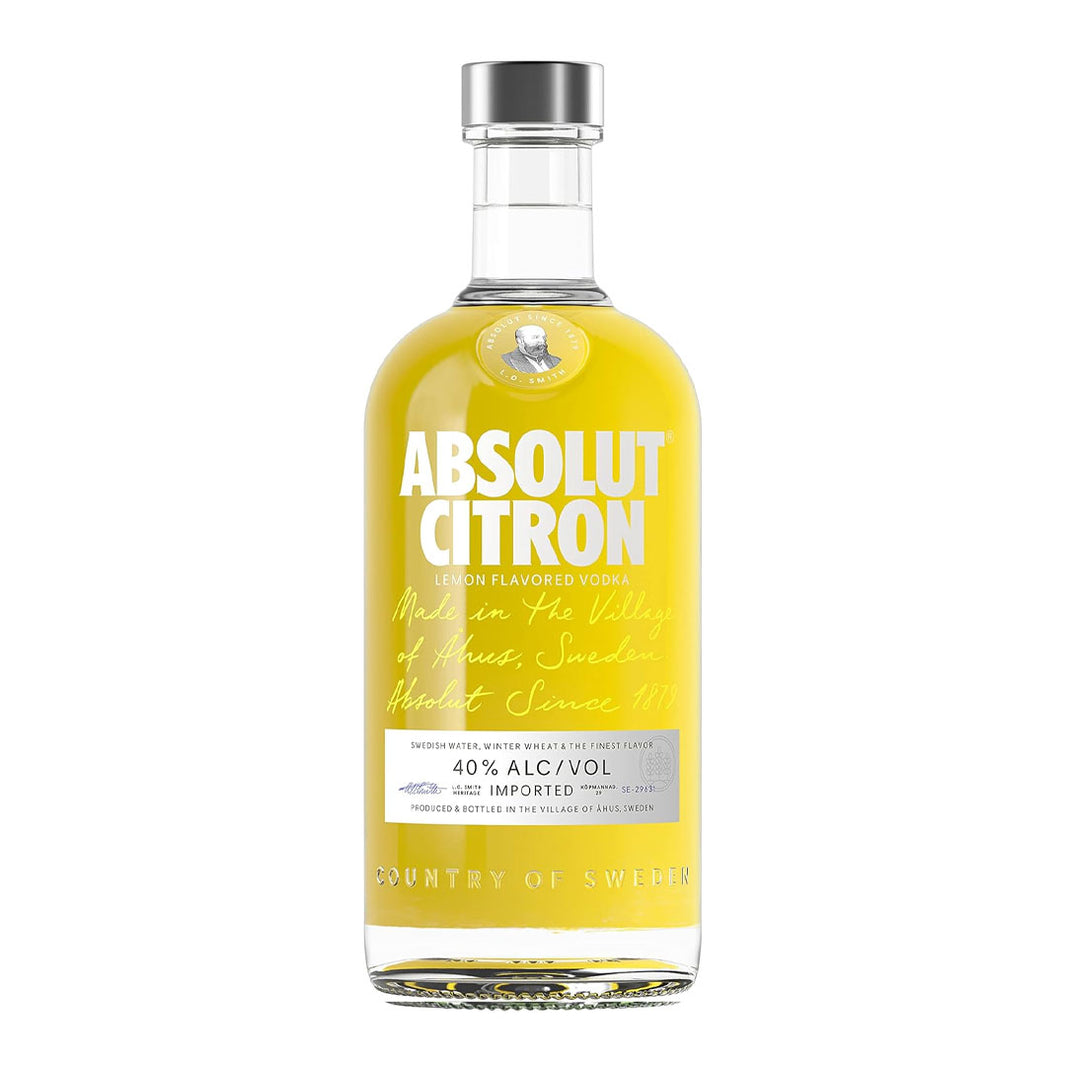 Absolut Citron Lemon Flavoured Vodka 70cl