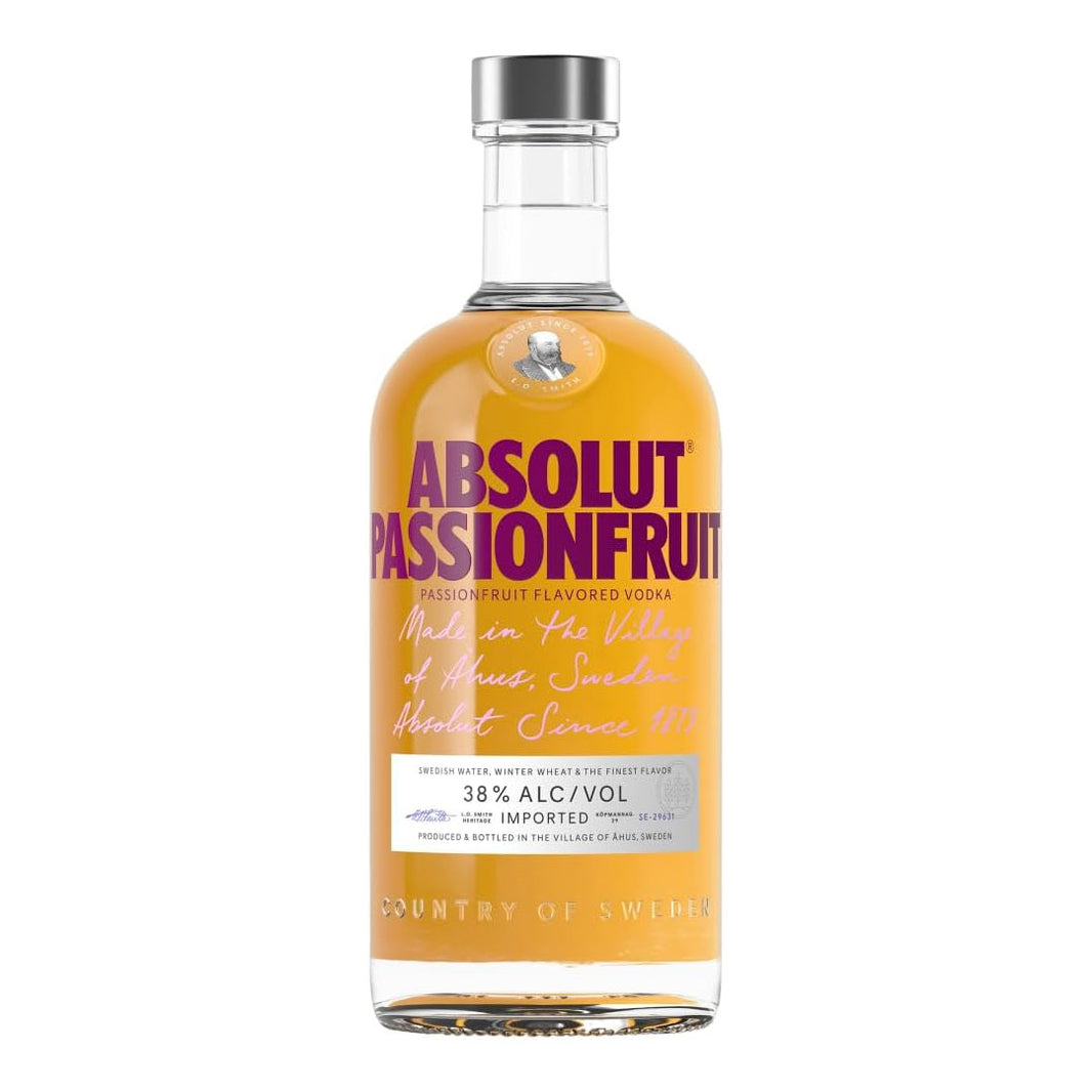 Absolut Passionfruit Flavoured Vodka 70cl