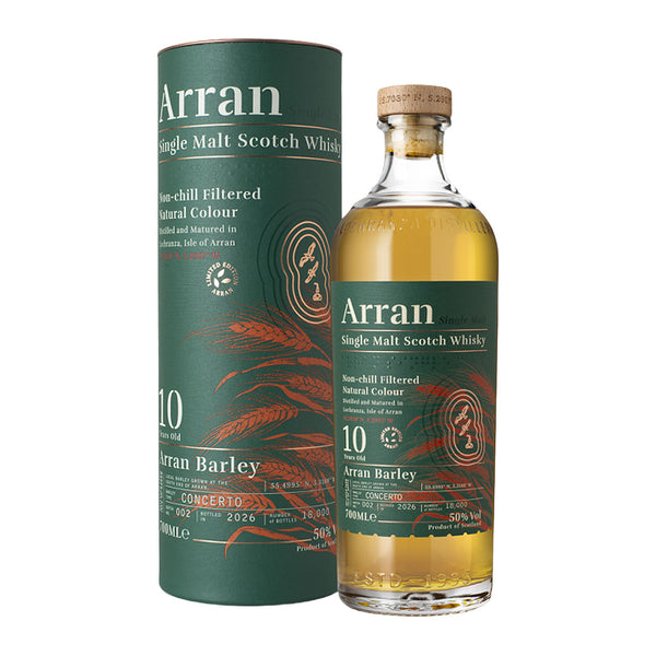 Arran Barley Batch 002 Single Malt Scotch 10 Year Old 70cl