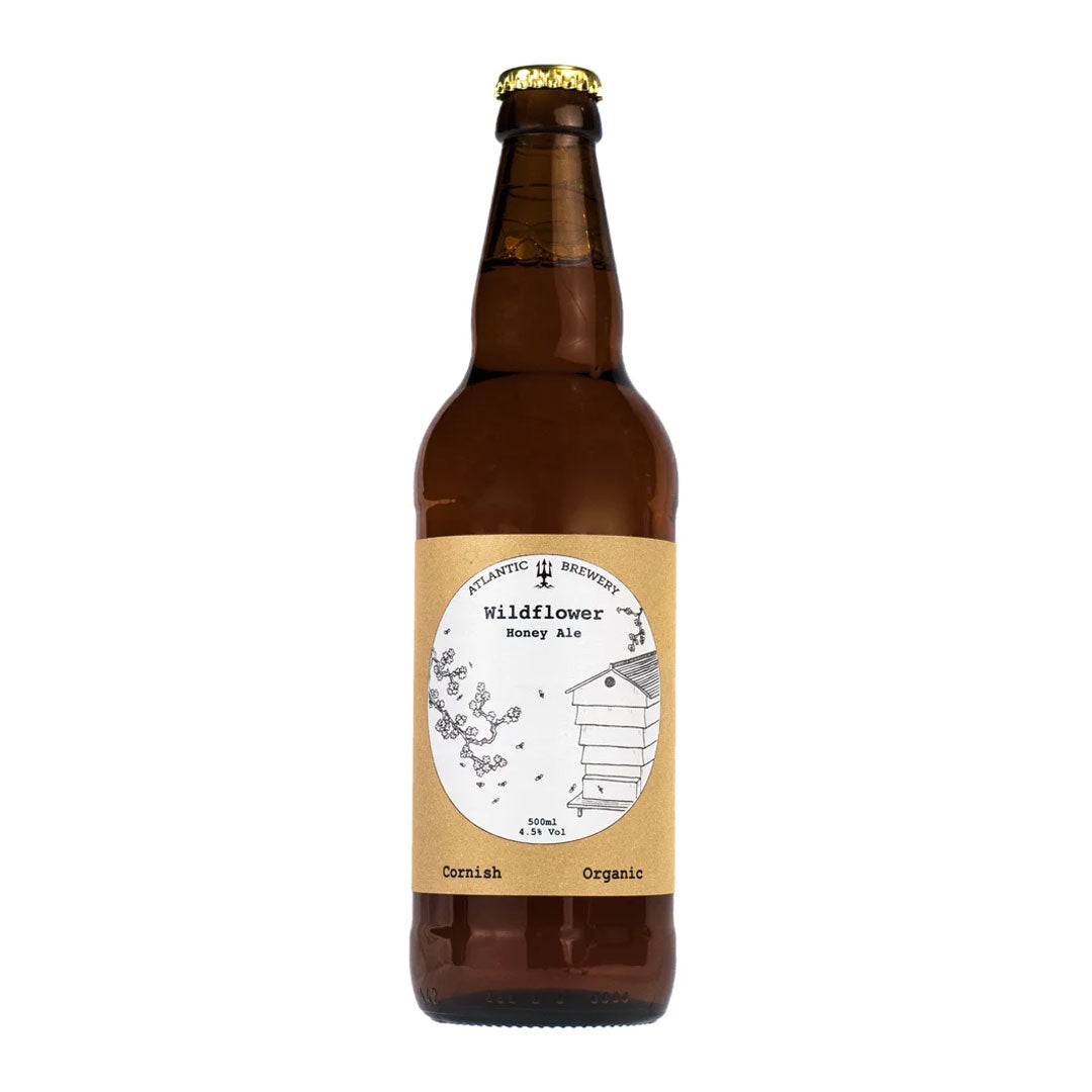 Atlantic Brewery Wildflower Organic Cornish Honey Ale 500ml