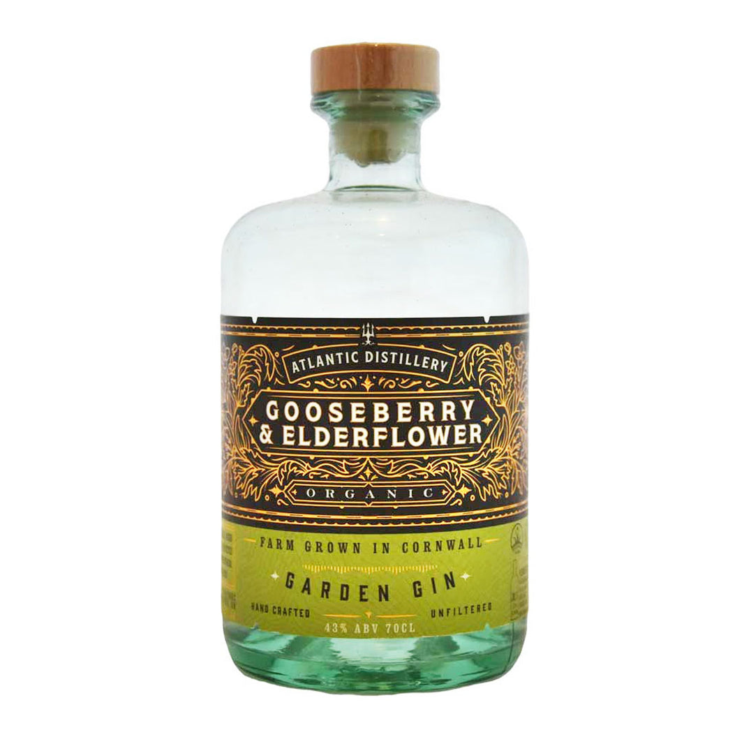 Atlantic Distillery Gooseberry & Elderflower Cornish Gin 70cl