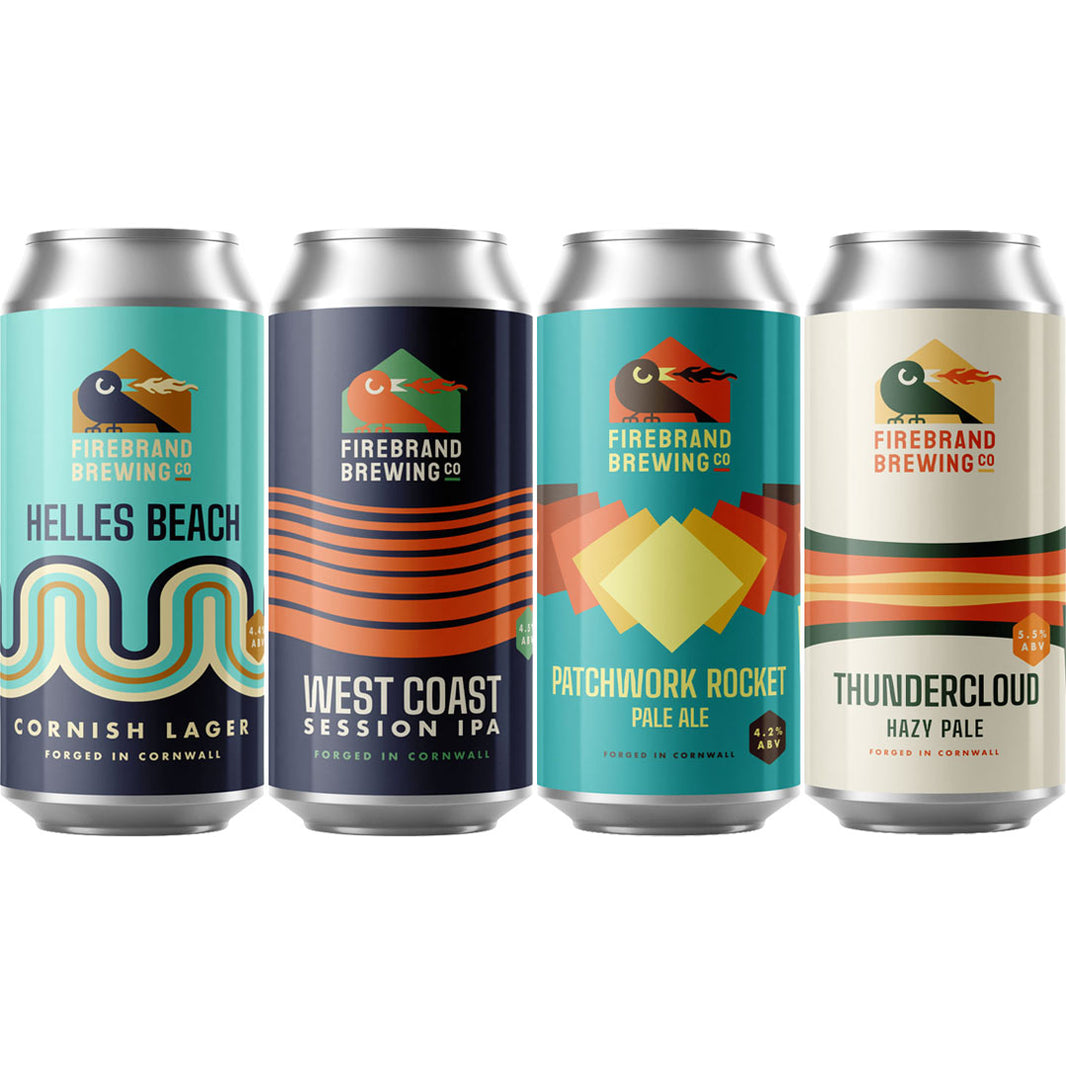 Firebrand Brewery 12 Mixed Beer Case