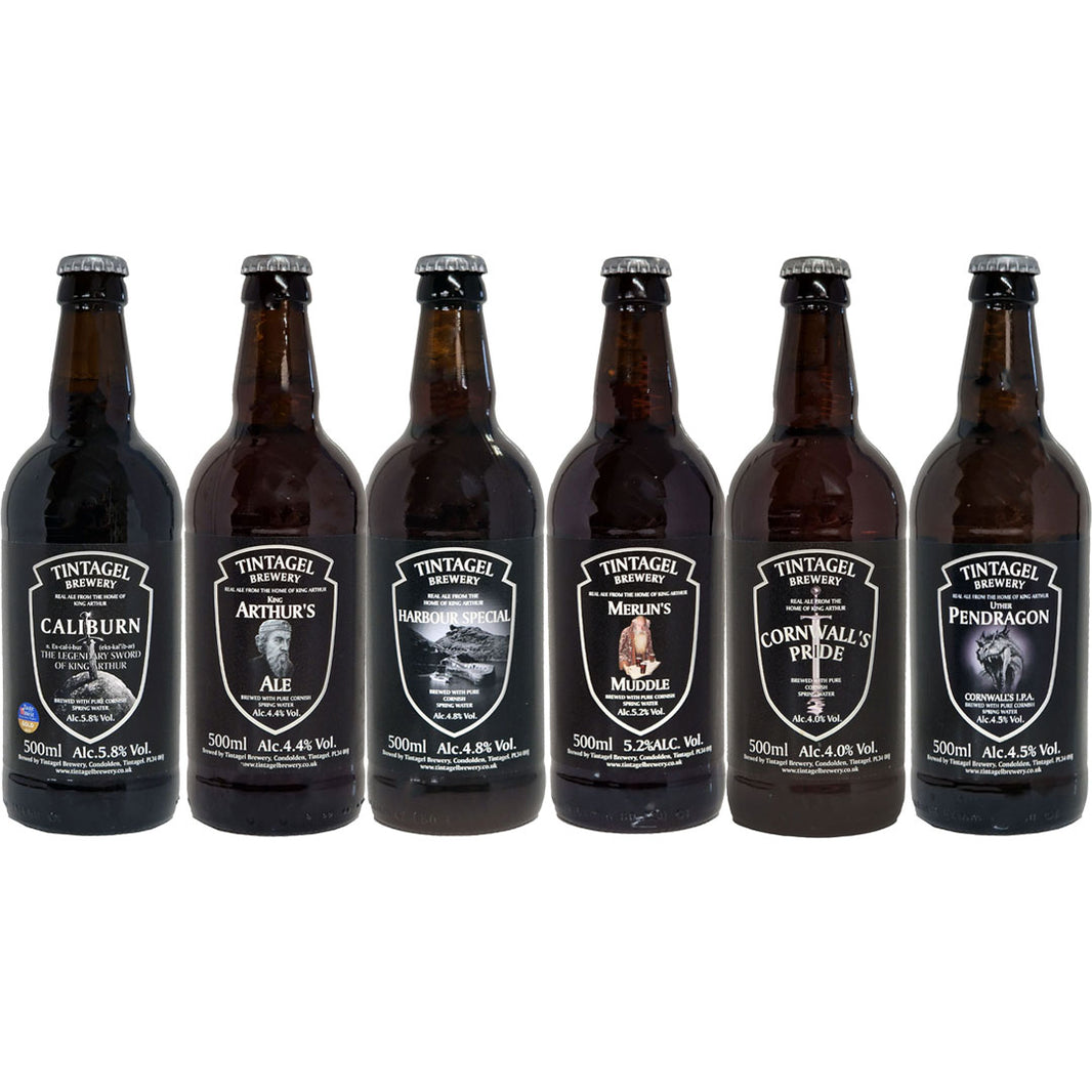 Tintagel Brewery 12 Bottle Mixed Beer Case