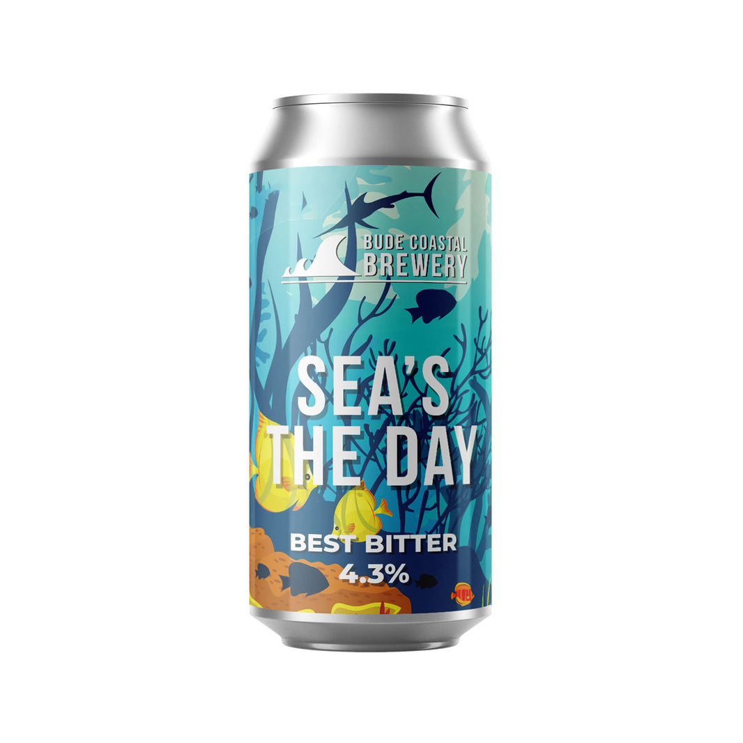 Bude Coastal Brewery Seas The Day Best Bitter 440ml