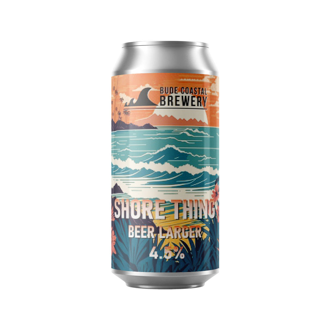 Bude Coastal Brewery Shore Thing Lager 440ml