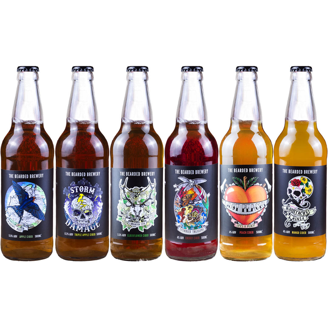 The Bearded Brewery 12 Mixed Cider Case