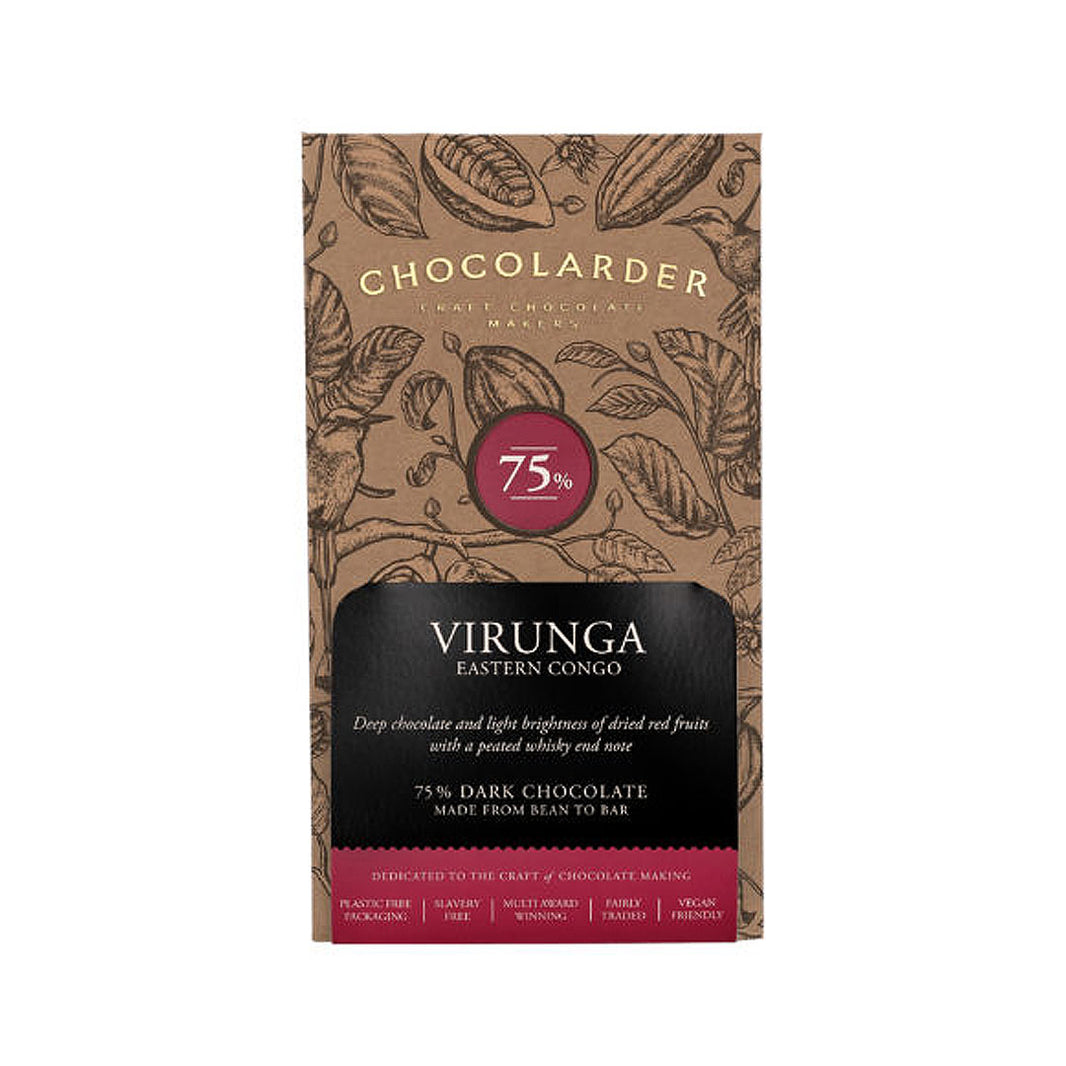Chocolarder Femme Virunga 75% Dark Chocolate 70g