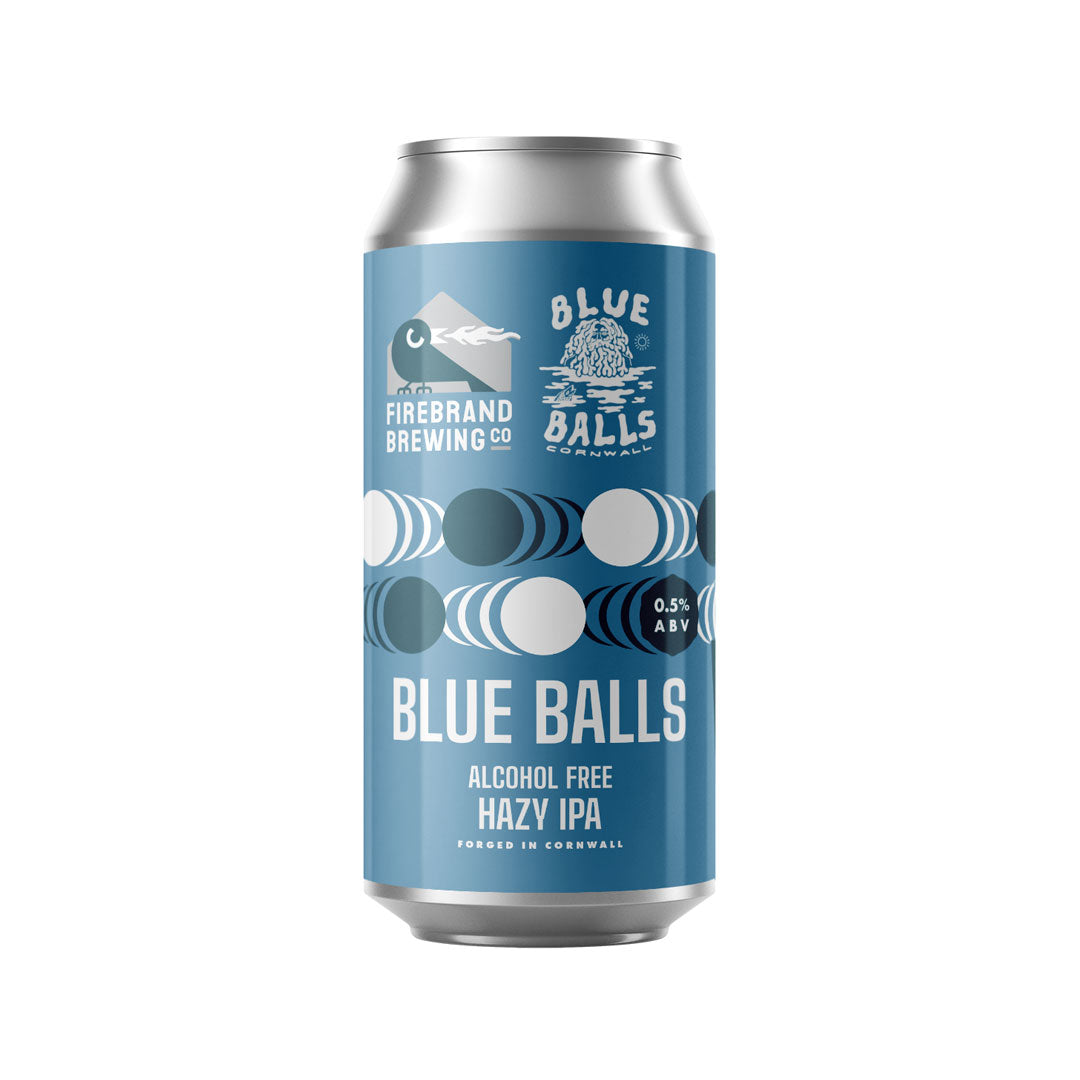 Firebrand Blue Balls Alcohol Free Hazy Pale 440ml