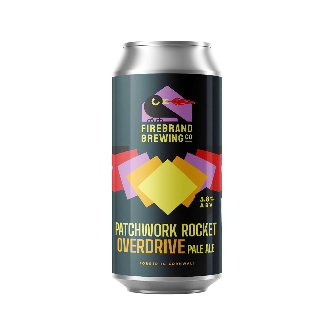 Firebrand Patchwork Rocket Overdrive Pale Ale 440ml – Drink Finder