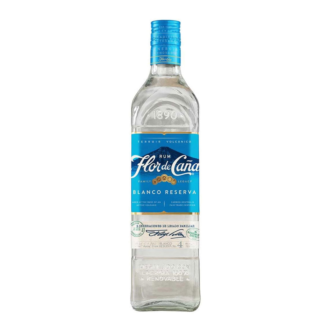Flor de Cana Extra Seco 4 Year Old White Rum 70cl