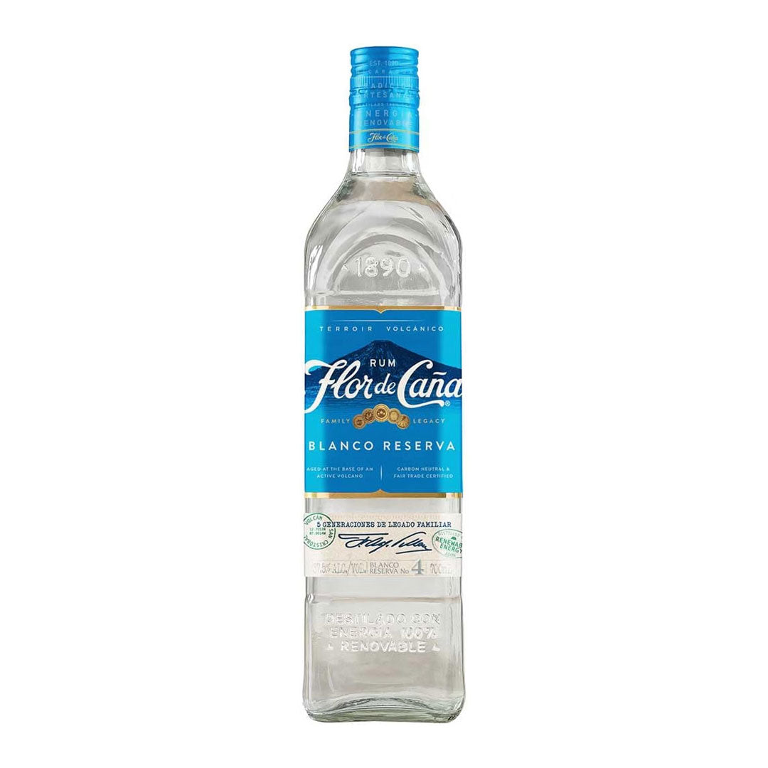 Flor de Cana Extra Seco 4 Year Old White Rum 70cl