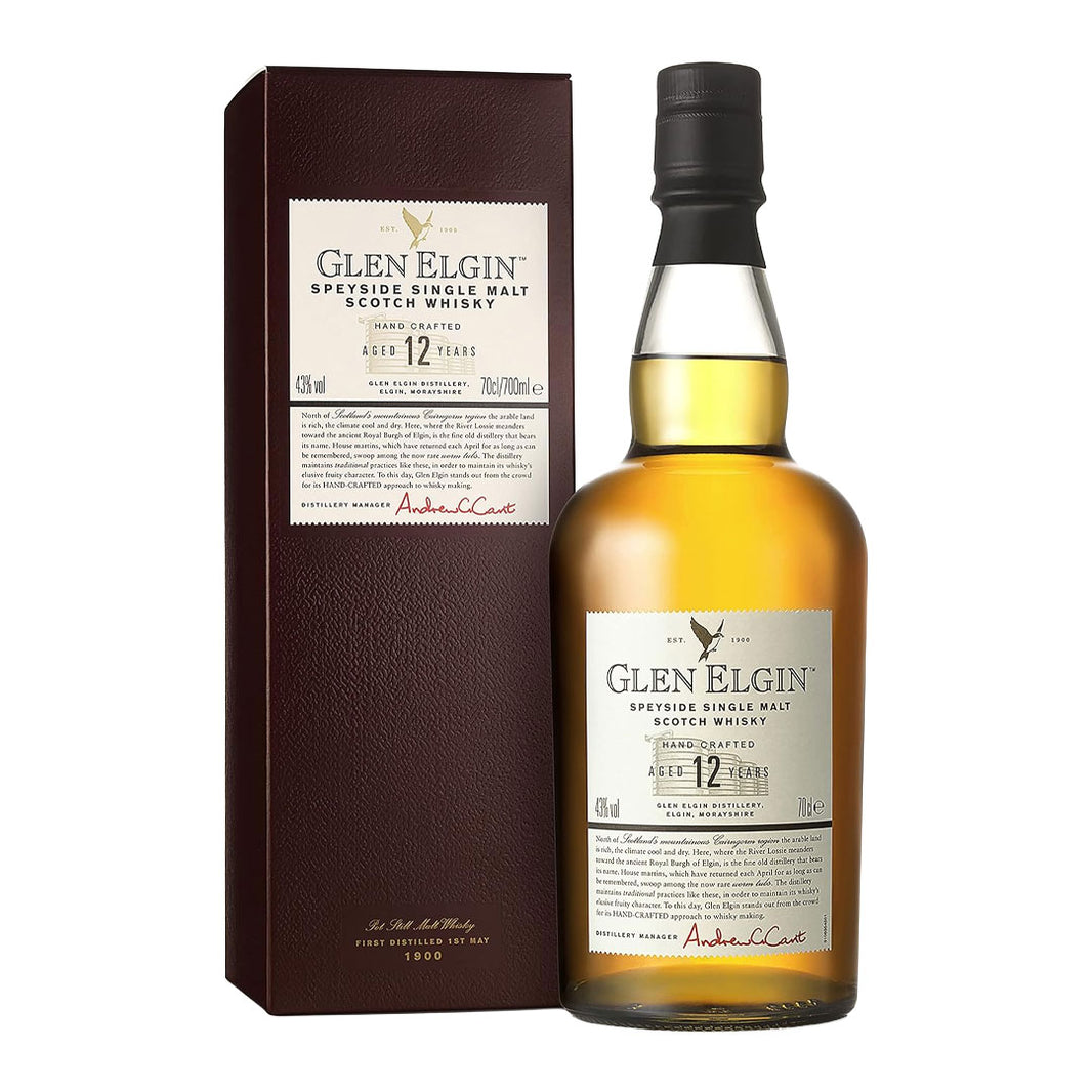 Glen Elgin 12 Year Old Single Malt Whisky 70cl