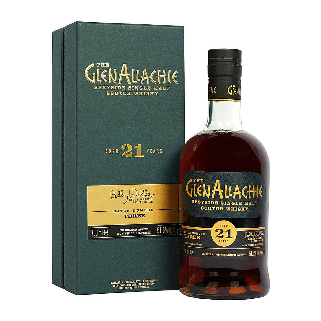 GlenAllachie 21 Year Old Batch #3 Single Malt Whisky 70cl
