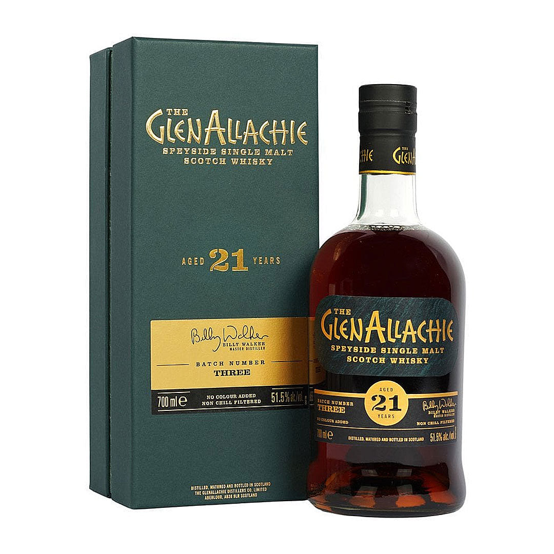 GlenAllachie 21 Year Old Batch #3 Single Malt Whisky 70cl