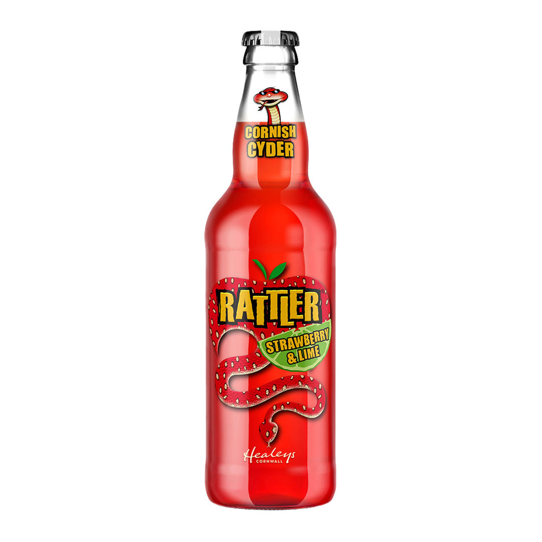 Healeys Rattler Strawberry & Lime Cornish Cyder 500ml