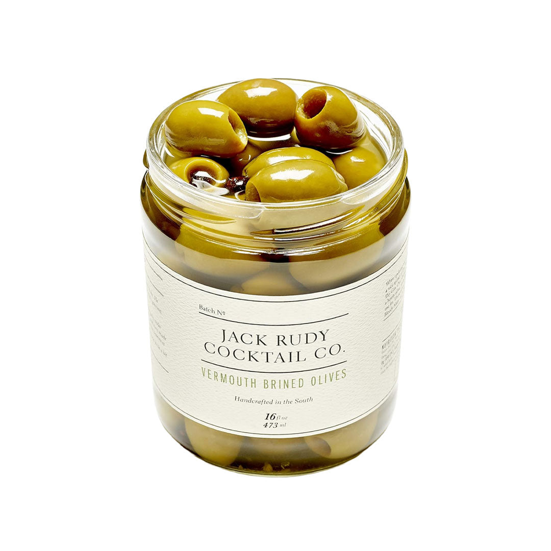 Jack Rudy Vermouth Brined Olives 473ml