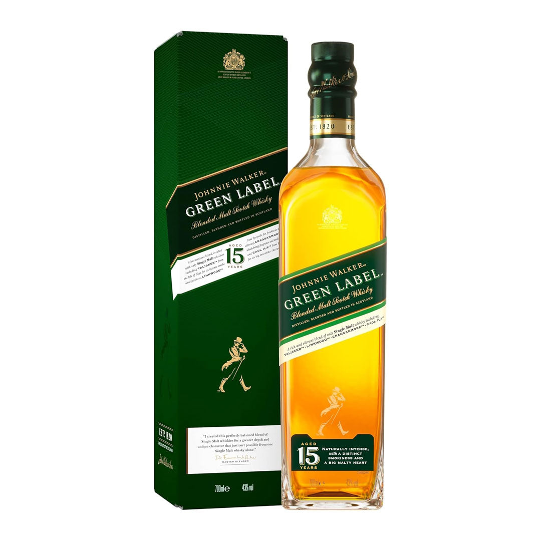 Johnnie Walker 15 Year Old Green Label 70cl