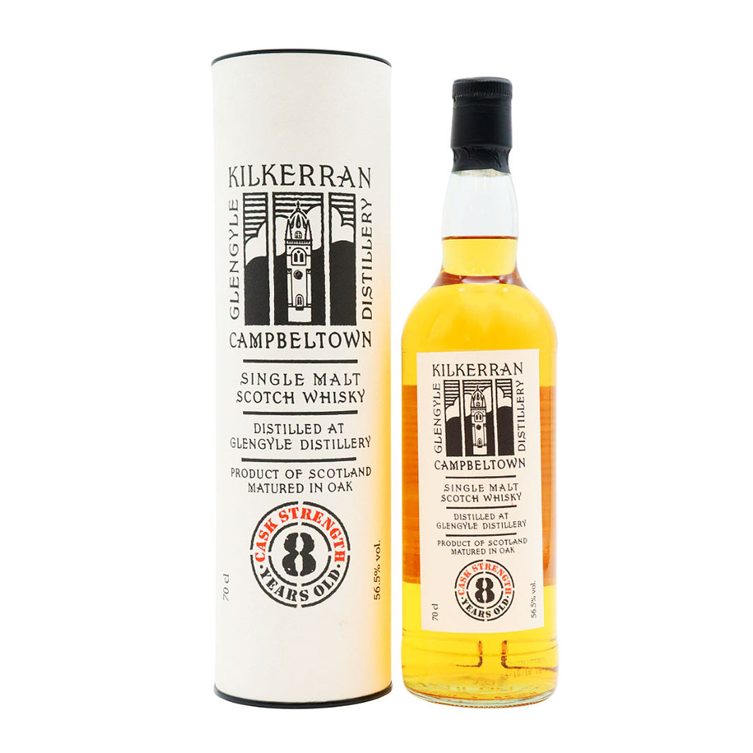 Kilkerran 8 Year Old Cask Strength 56.5% 2018 Release 70cl