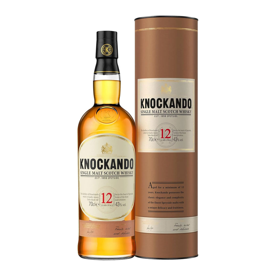 Knockando 12 Year Old Single Malt Whisky 70cl