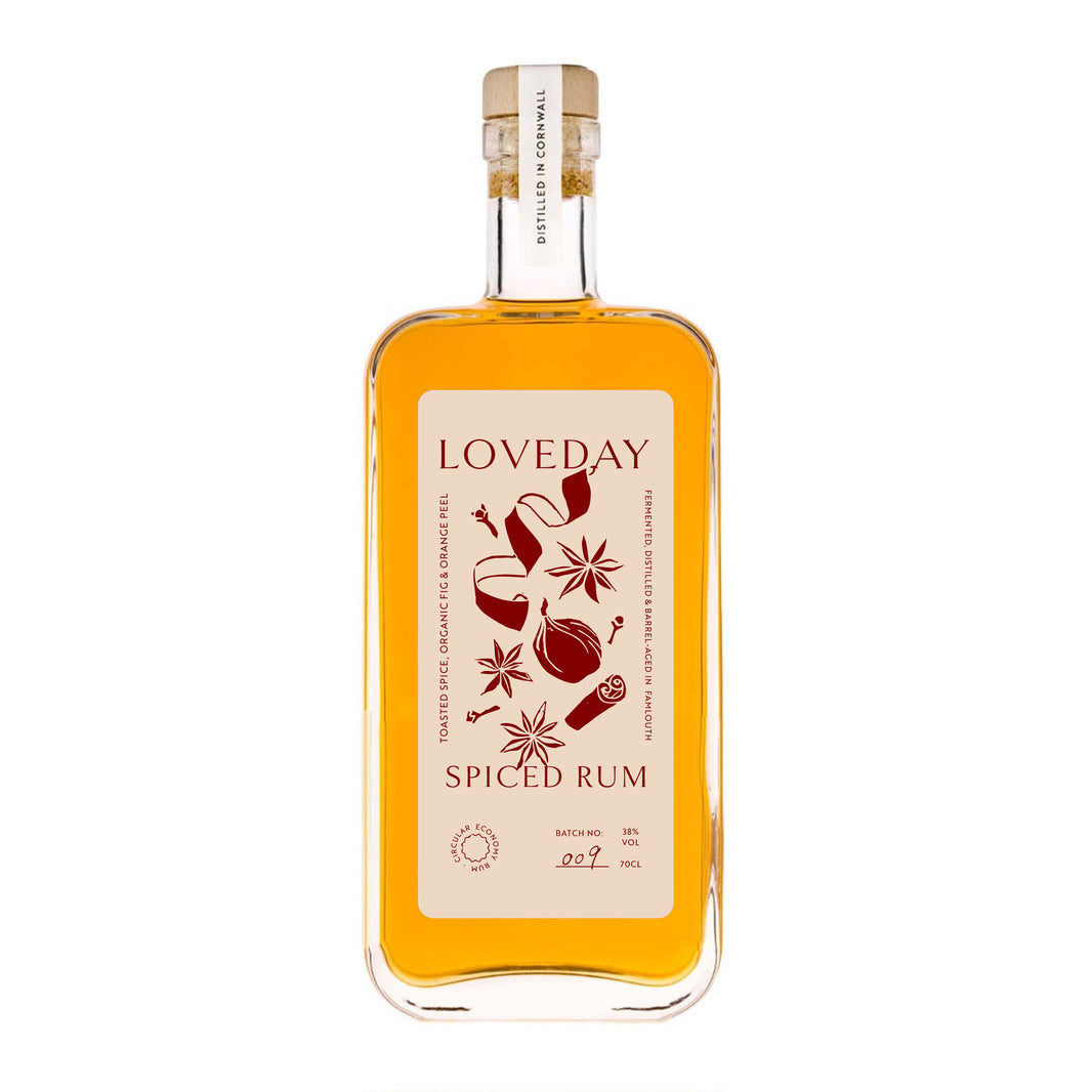 Loveday Cornish Spiced Rum 70cl