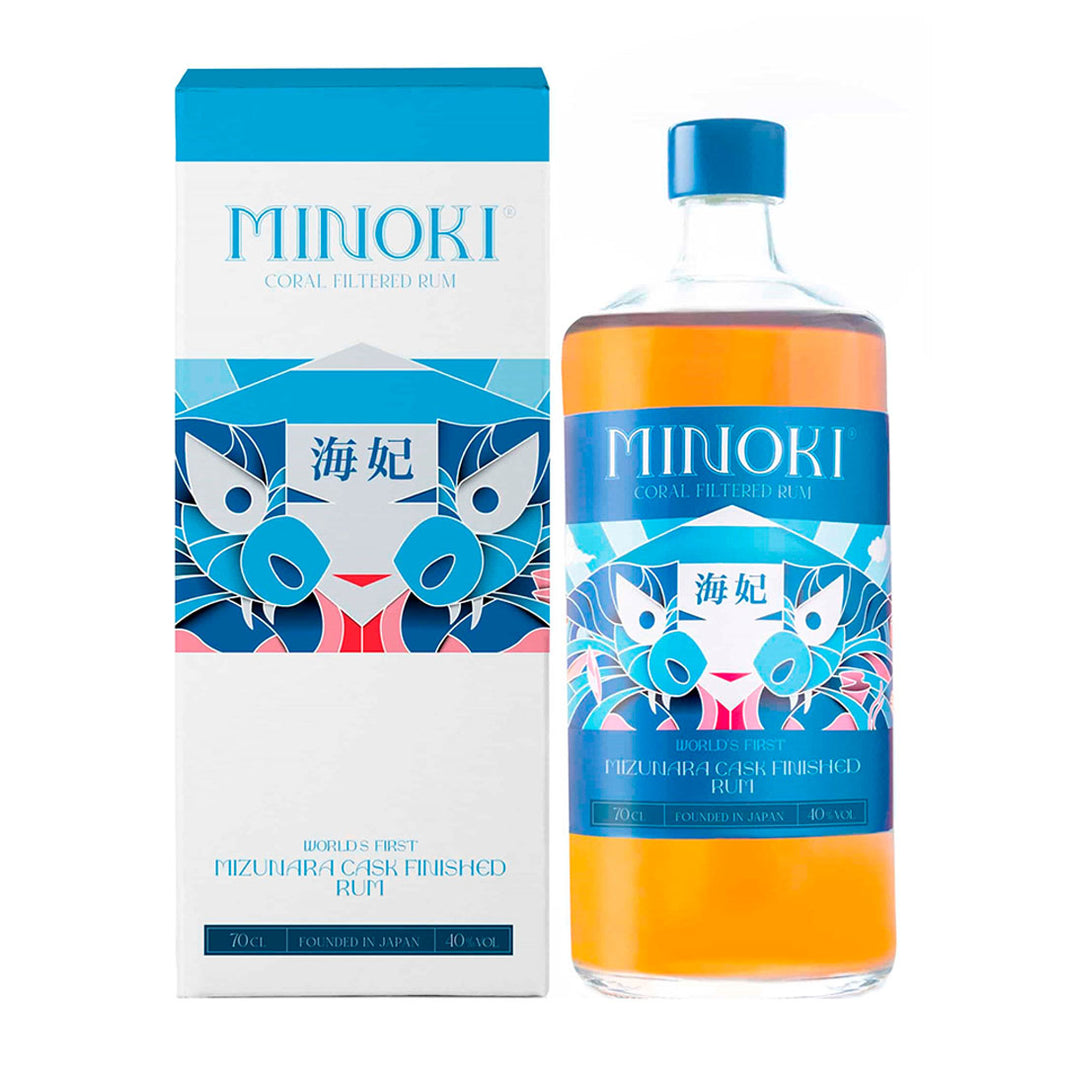 Minoki Coral Filtered Mizunara Cask Finished Rum 70cl