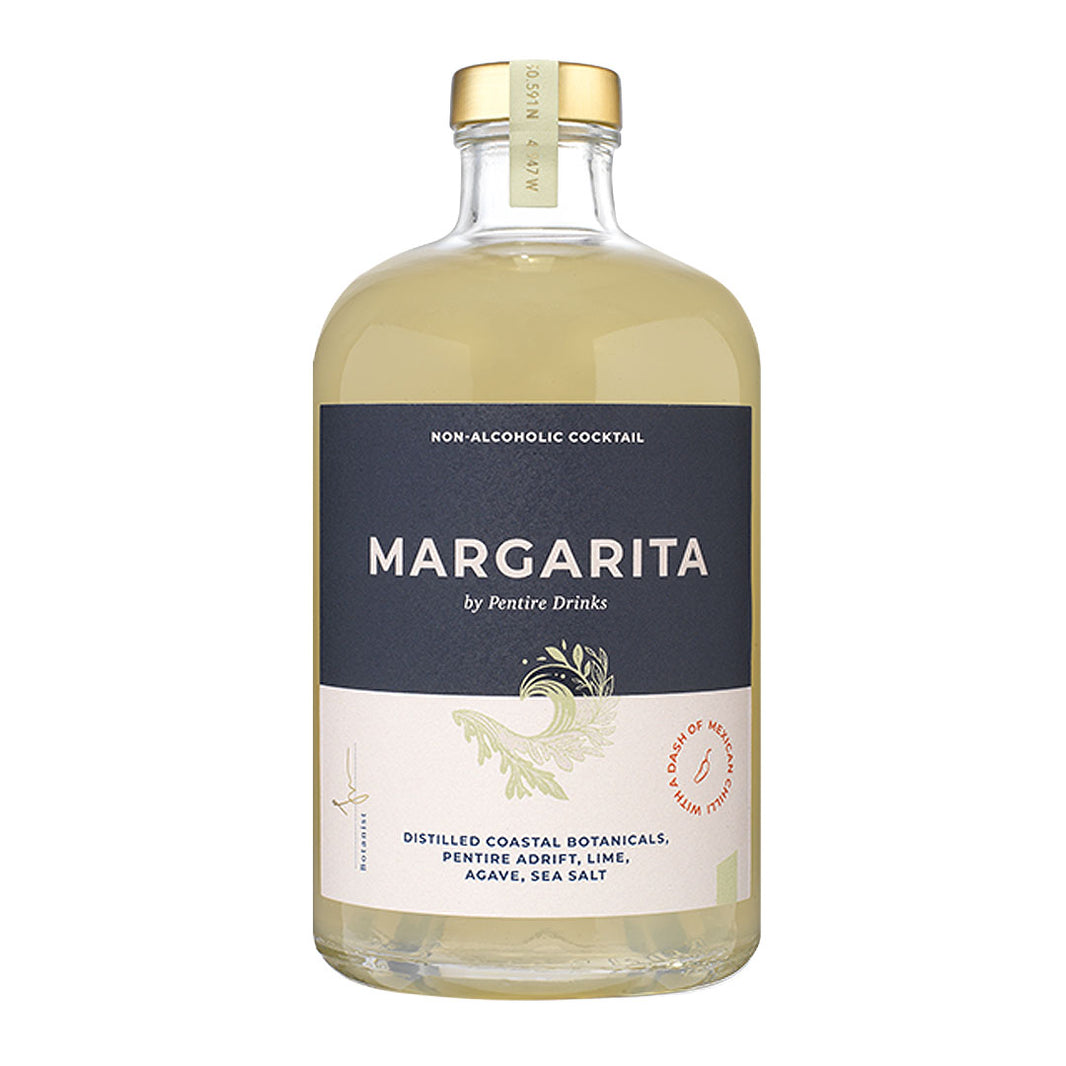 Pentire Margarita Cornish Non Alcoholic Pre-Mixed Cocktail 50cl